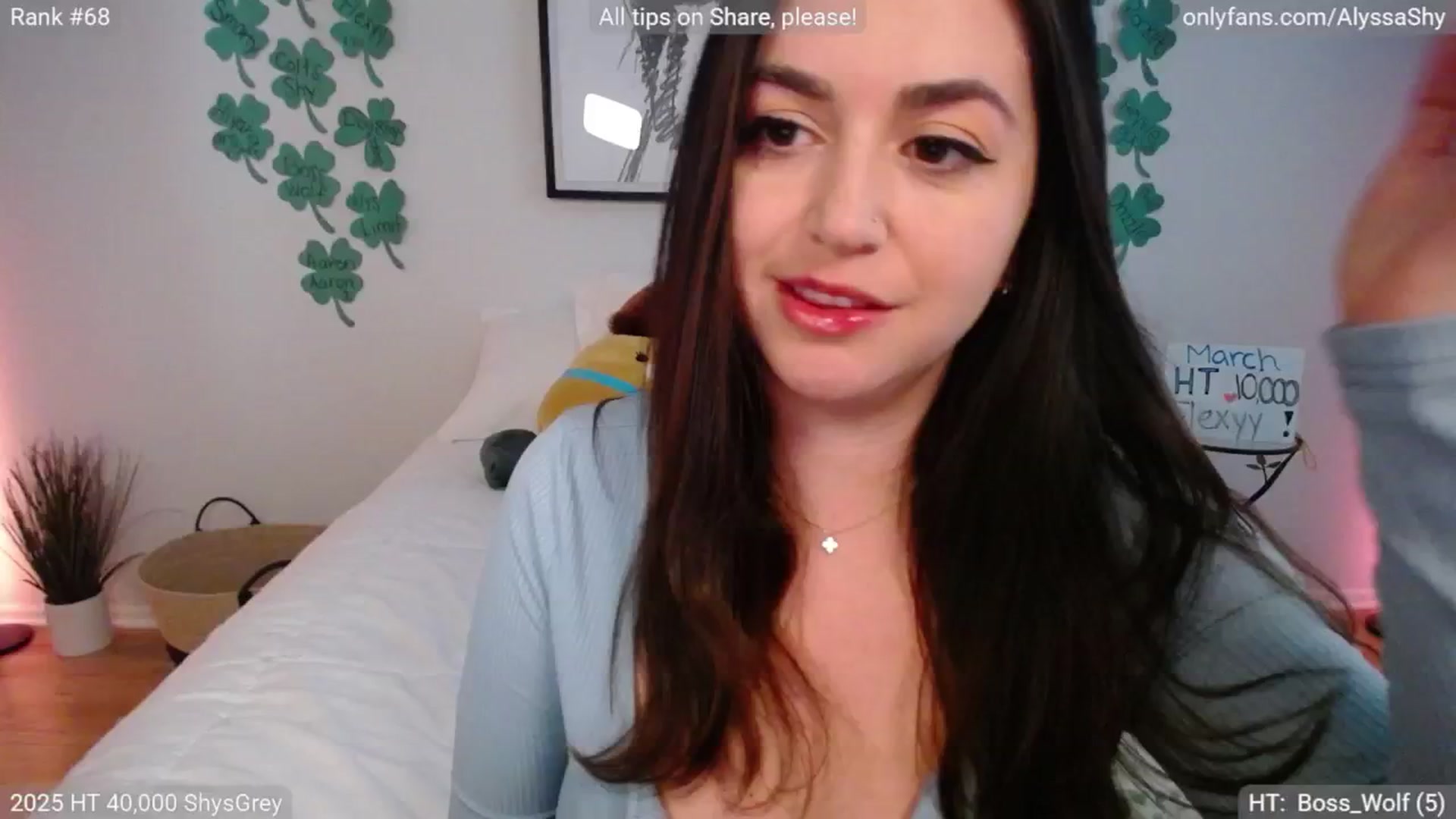 Gallery image thumbnail from AlyssaShy's myfreecams stream on, 03/13/2025, 21:34 image 10 of 20