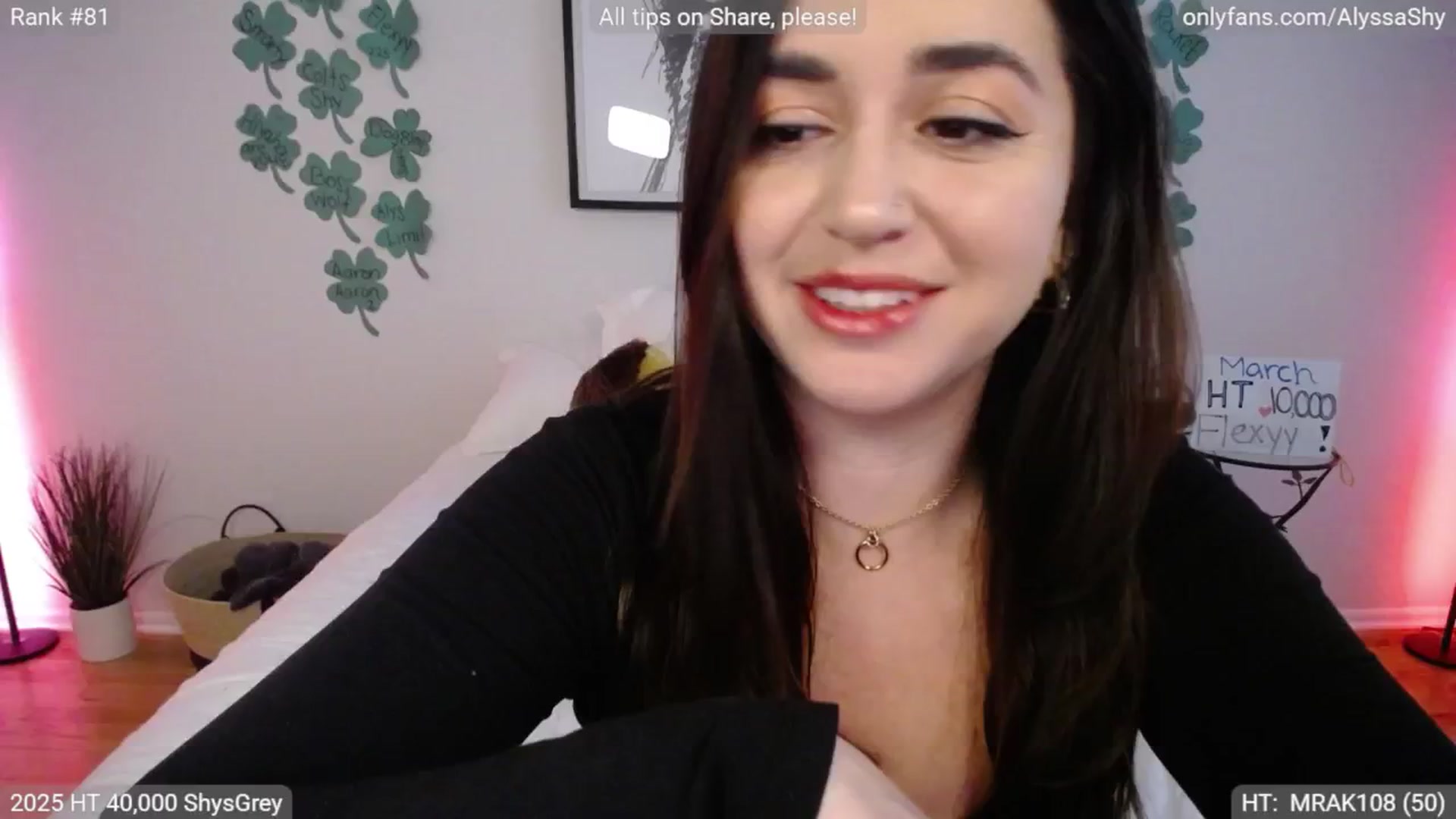 Gallery image thumbnail from AlyssaShy's myfreecams stream on, 03/15/2025, 23:59 image 2 of 20