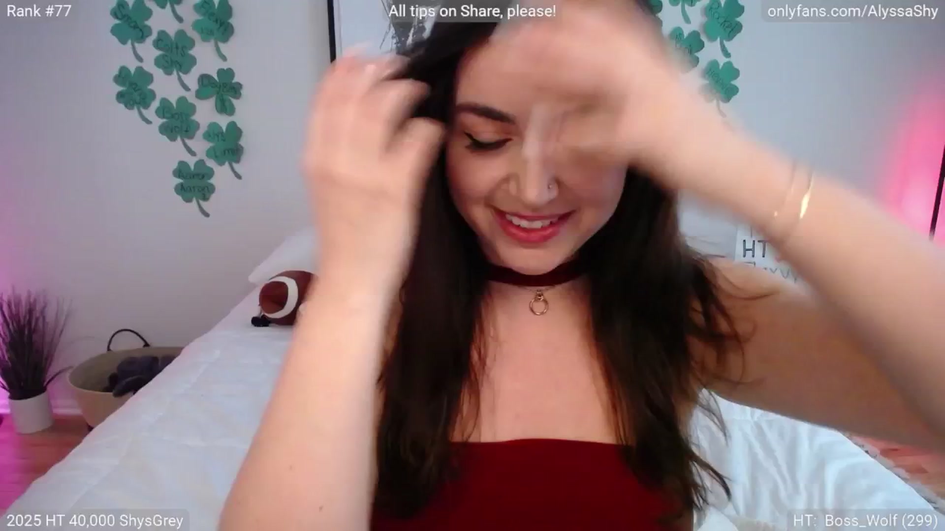 Gallery image thumbnail from AlyssaShy's myfreecams stream on, 03/17/2025, 22:48 image 6 of 20