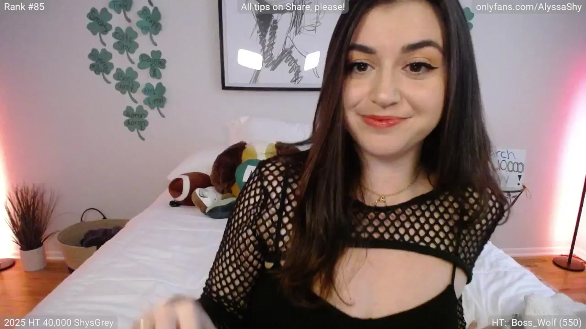 Gallery image thumbnail from AlyssaShy's myfreecams stream on, 03/20/2025, 21:50 image 11 of 20