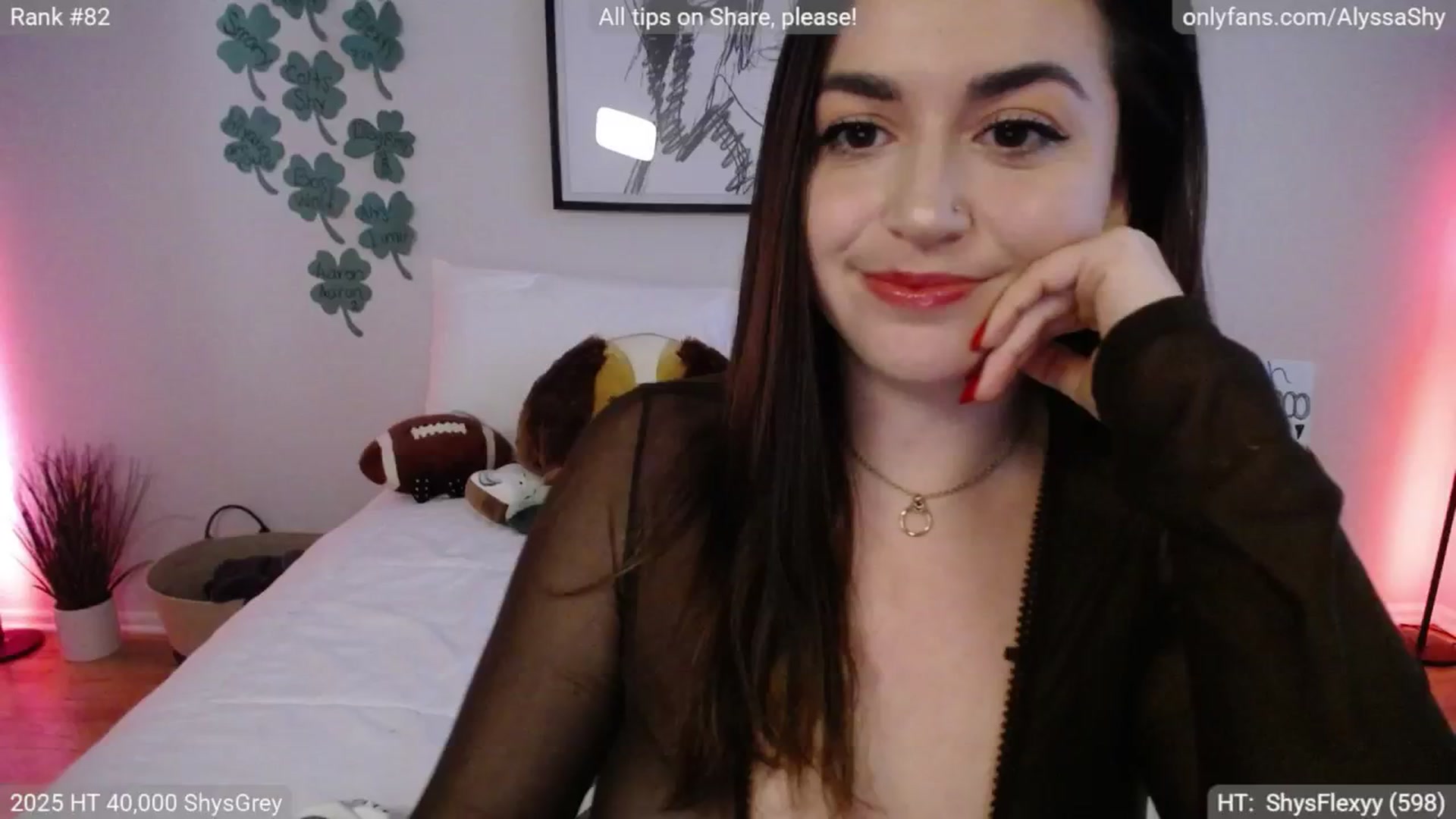Gallery image thumbnail from AlyssaShy's myfreecams stream on, 03/21/2025, 23:12 image 3 of 20