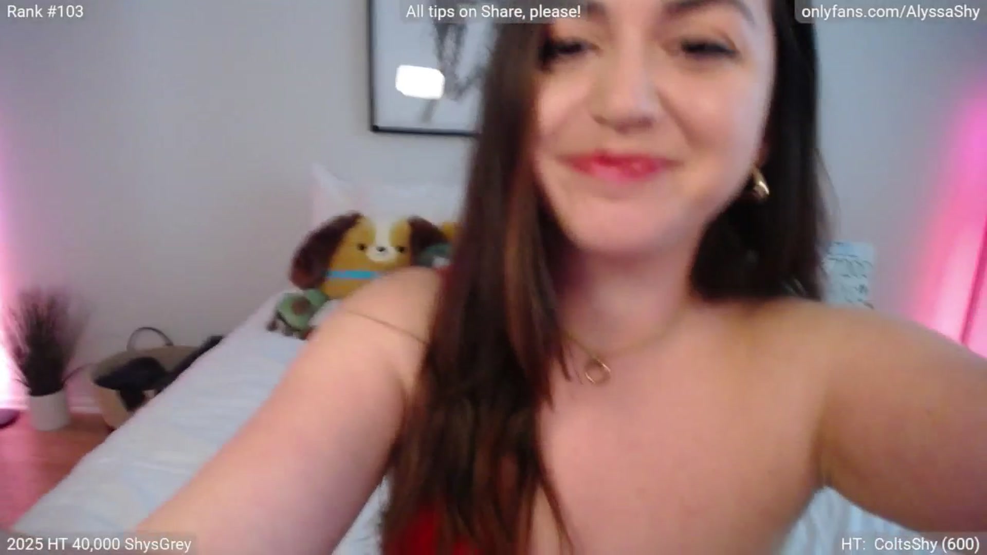 Gallery image thumbnail from AlyssaShy's myfreecams stream on, 04/03/2025, 21:49 image 10 of 20