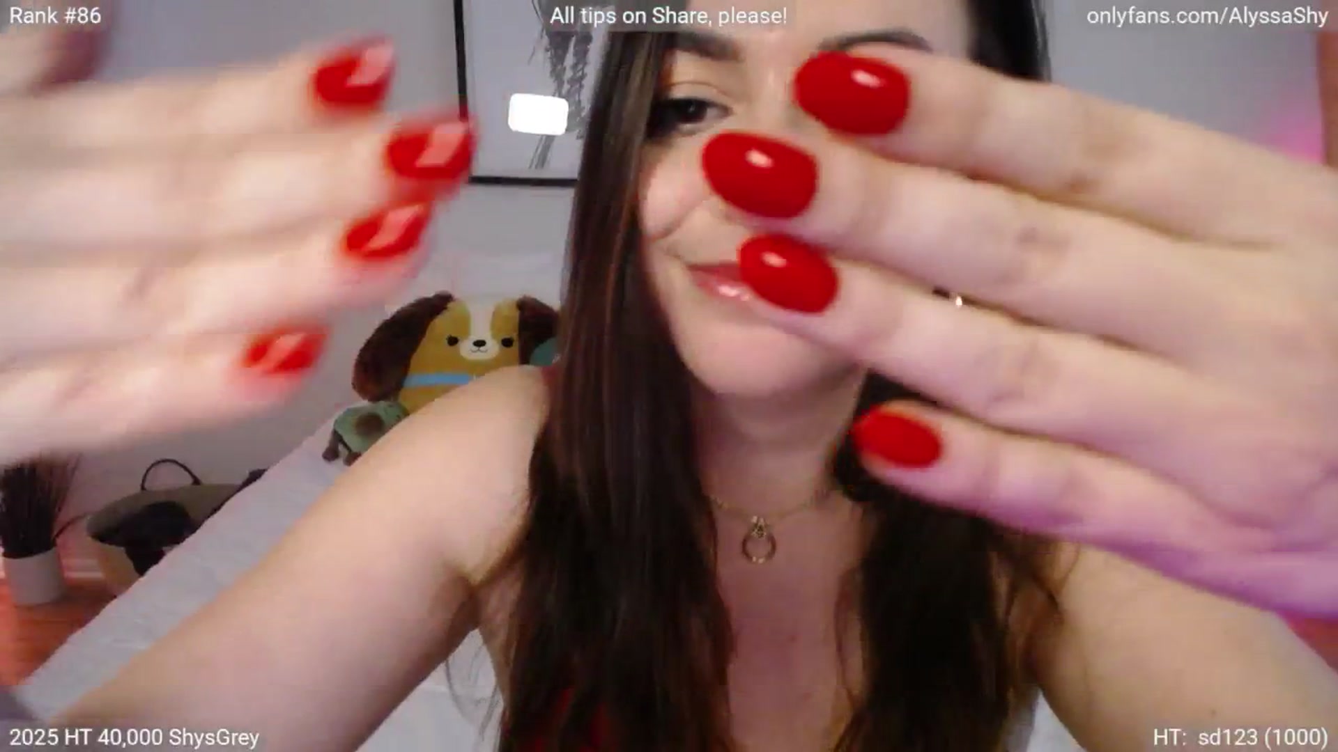 Gallery image thumbnail from AlyssaShy's myfreecams stream on, 04/03/2025, 23:15 image 3 of 20