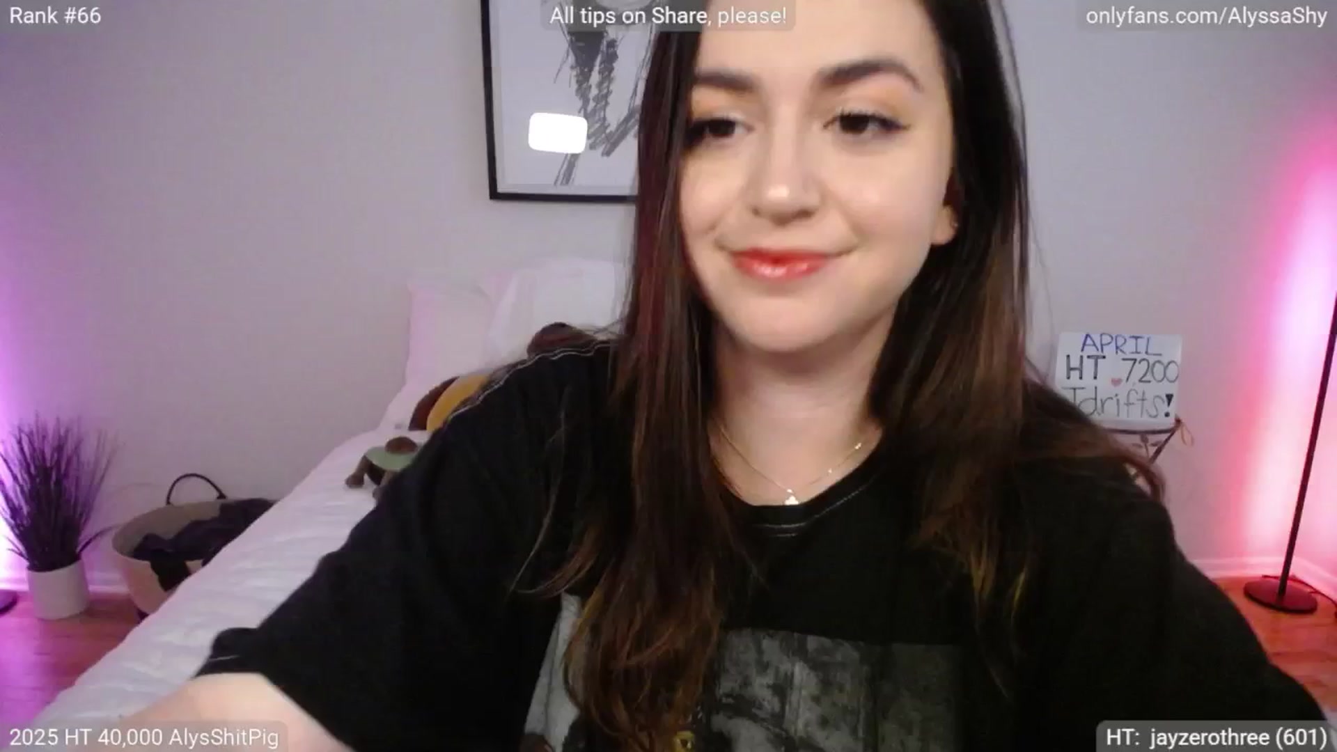Gallery image thumbnail from AlyssaShy's myfreecams stream on, 04/06/2025, 22:56 image 2 of 20