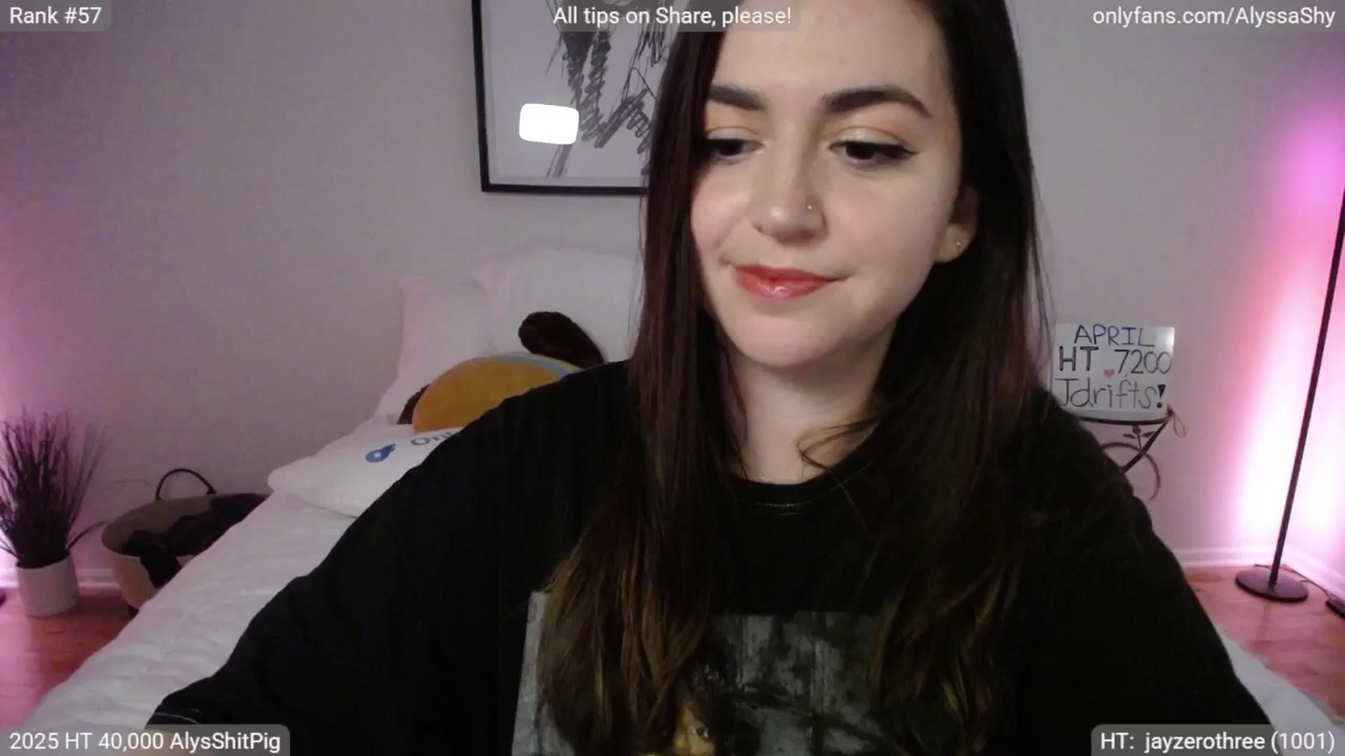 Gallery image thumbnail from AlyssaShy's myfreecams stream on, 04/06/2025, 22:56 image 20 of 20