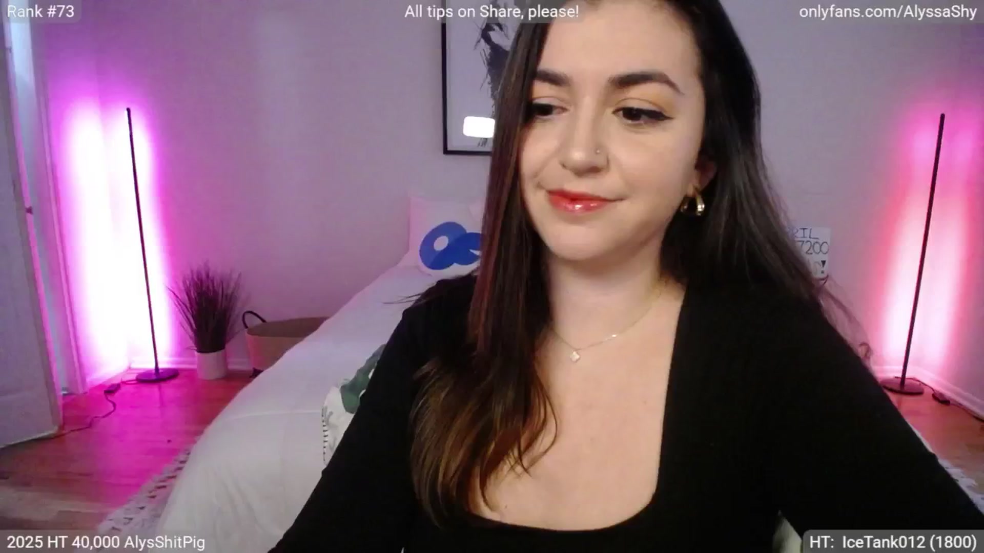 Gallery image thumbnail from AlyssaShy's myfreecams stream on, 04/08/2025, 23:09 image 19 of 20
