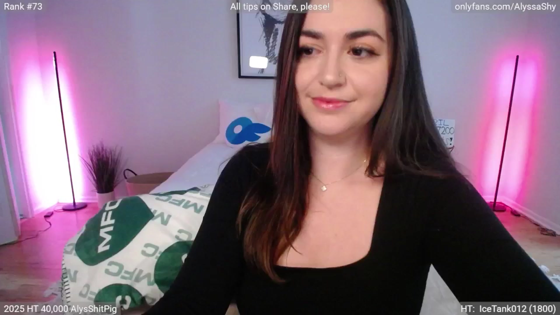 Gallery image thumbnail from AlyssaShy's myfreecams stream on, 04/08/2025, 23:09 image 5 of 20