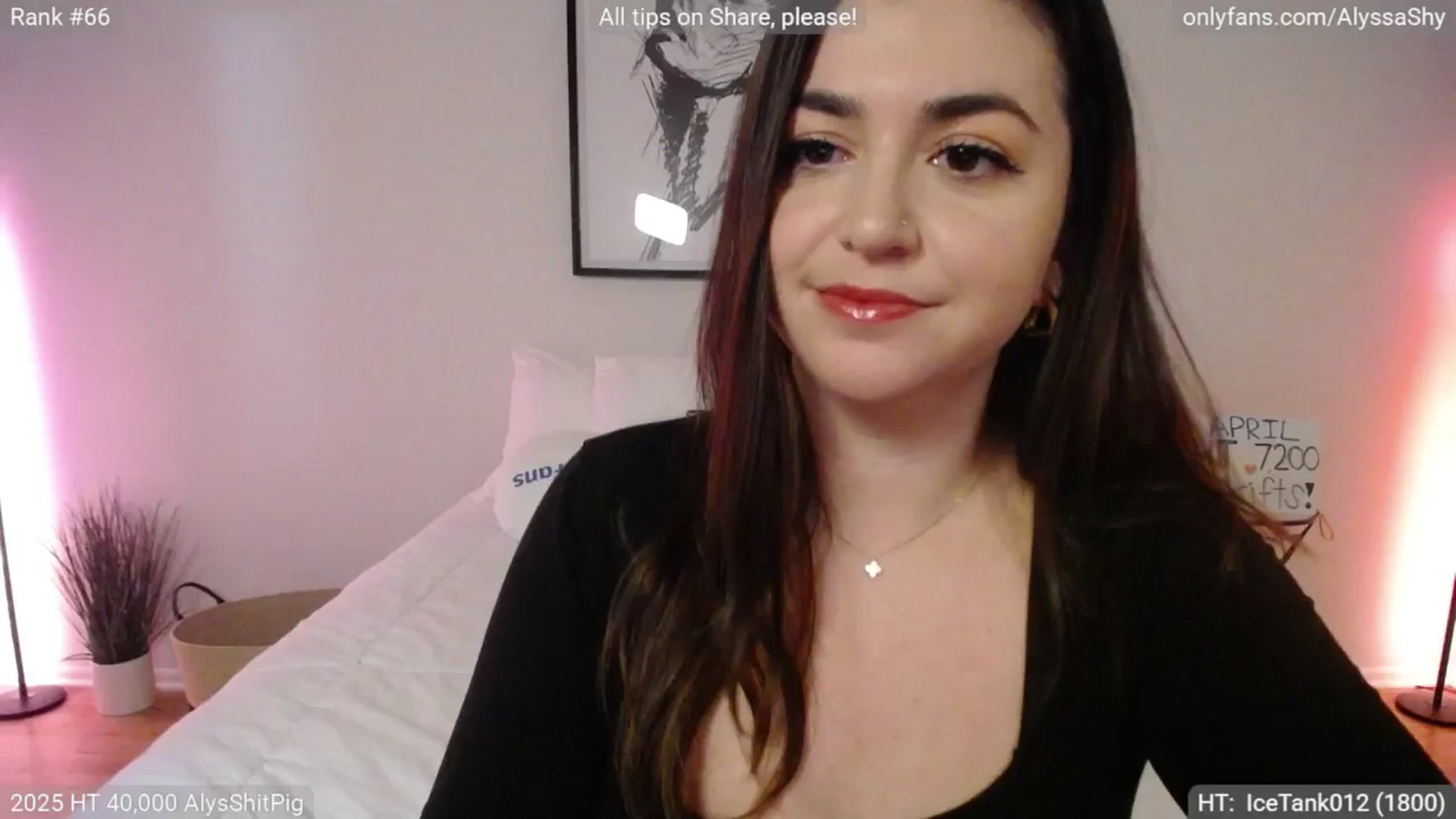 Gallery image thumbnail from AlyssaShy's myfreecams stream on, 04/09/2025, 24:54 image 9 of 20