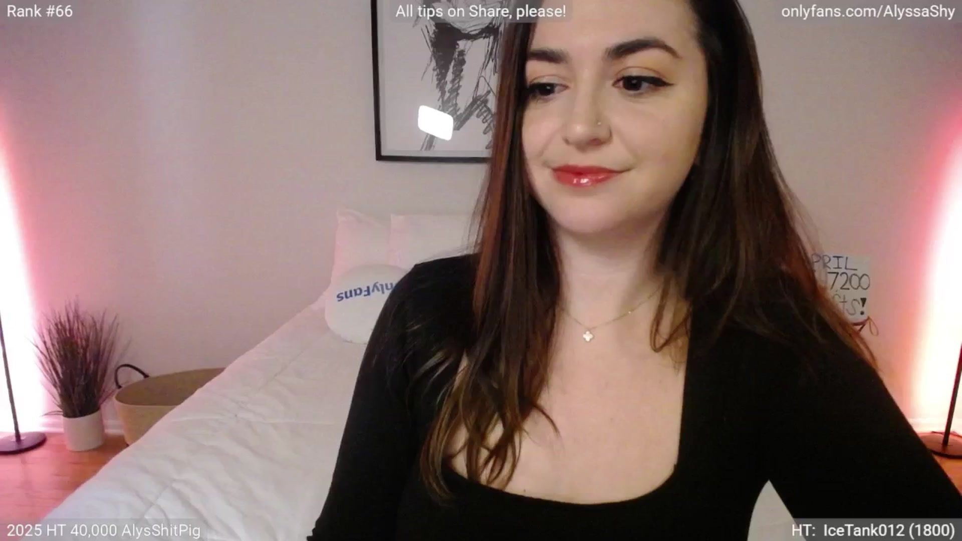 Gallery image thumbnail from AlyssaShy's myfreecams stream on, 04/09/2025, 24:54 image 18 of 20