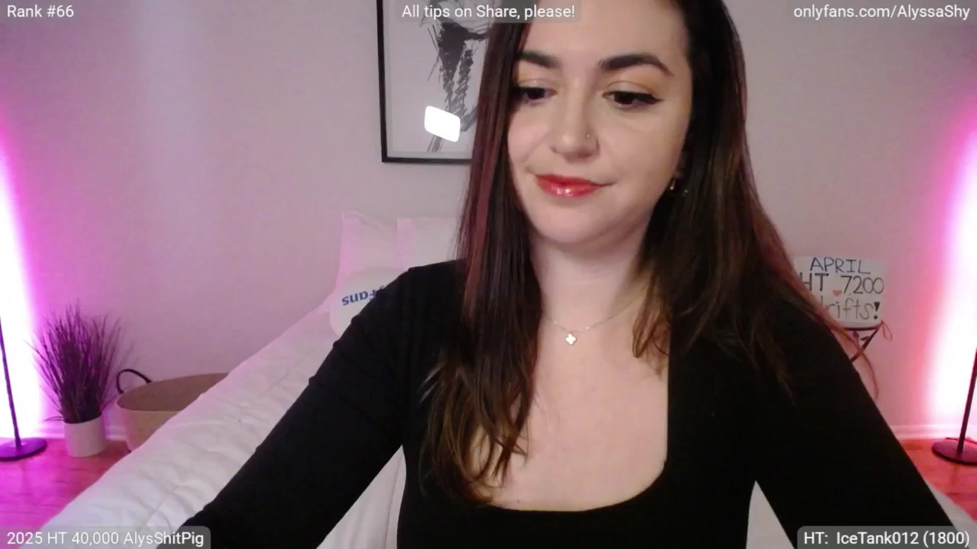 Gallery image thumbnail from AlyssaShy's myfreecams stream on, 04/09/2025, 24:54 image 19 of 20