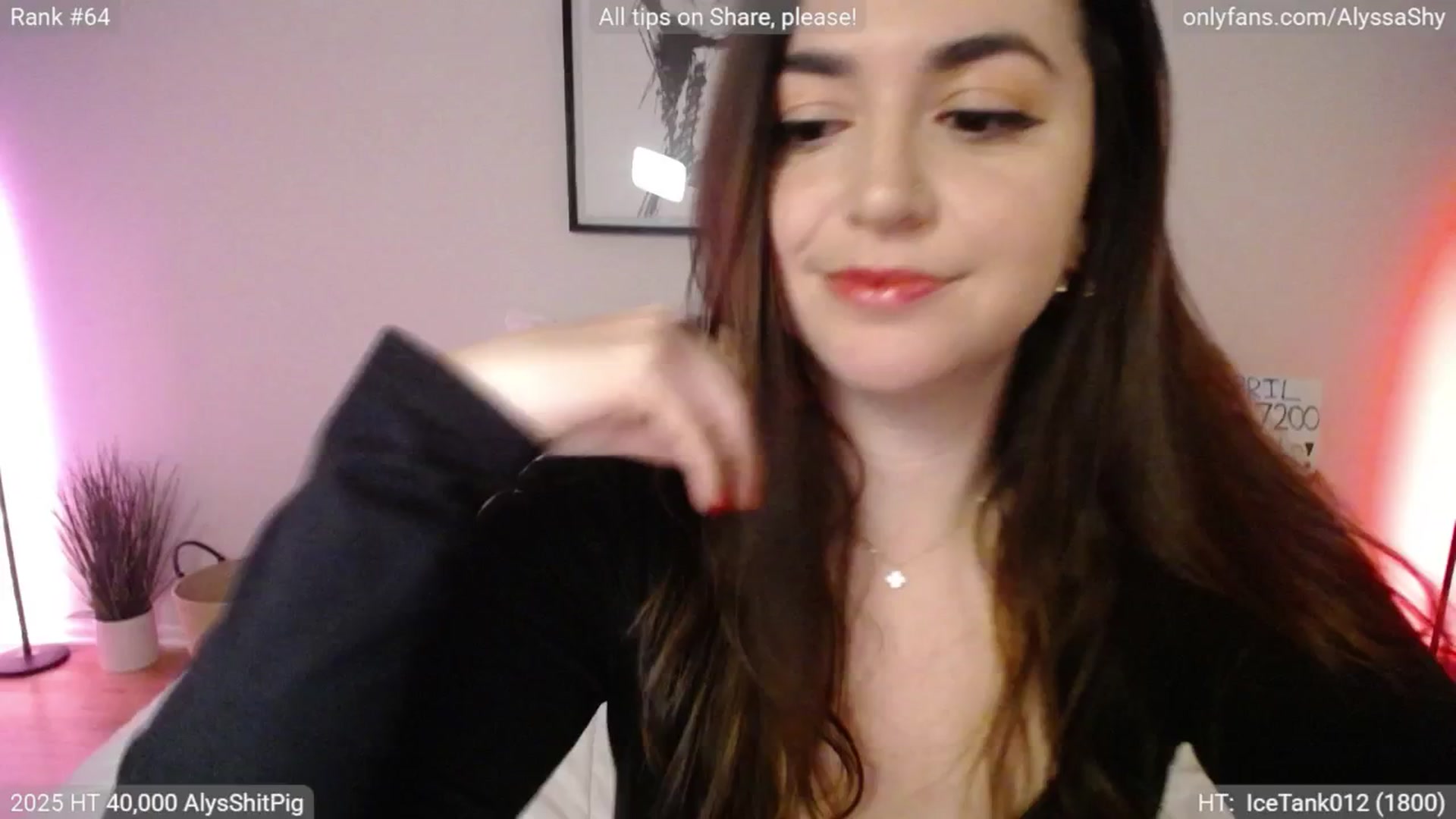 Gallery image thumbnail from AlyssaShy's myfreecams stream on, 04/09/2025, 01:27 image 19 of 20