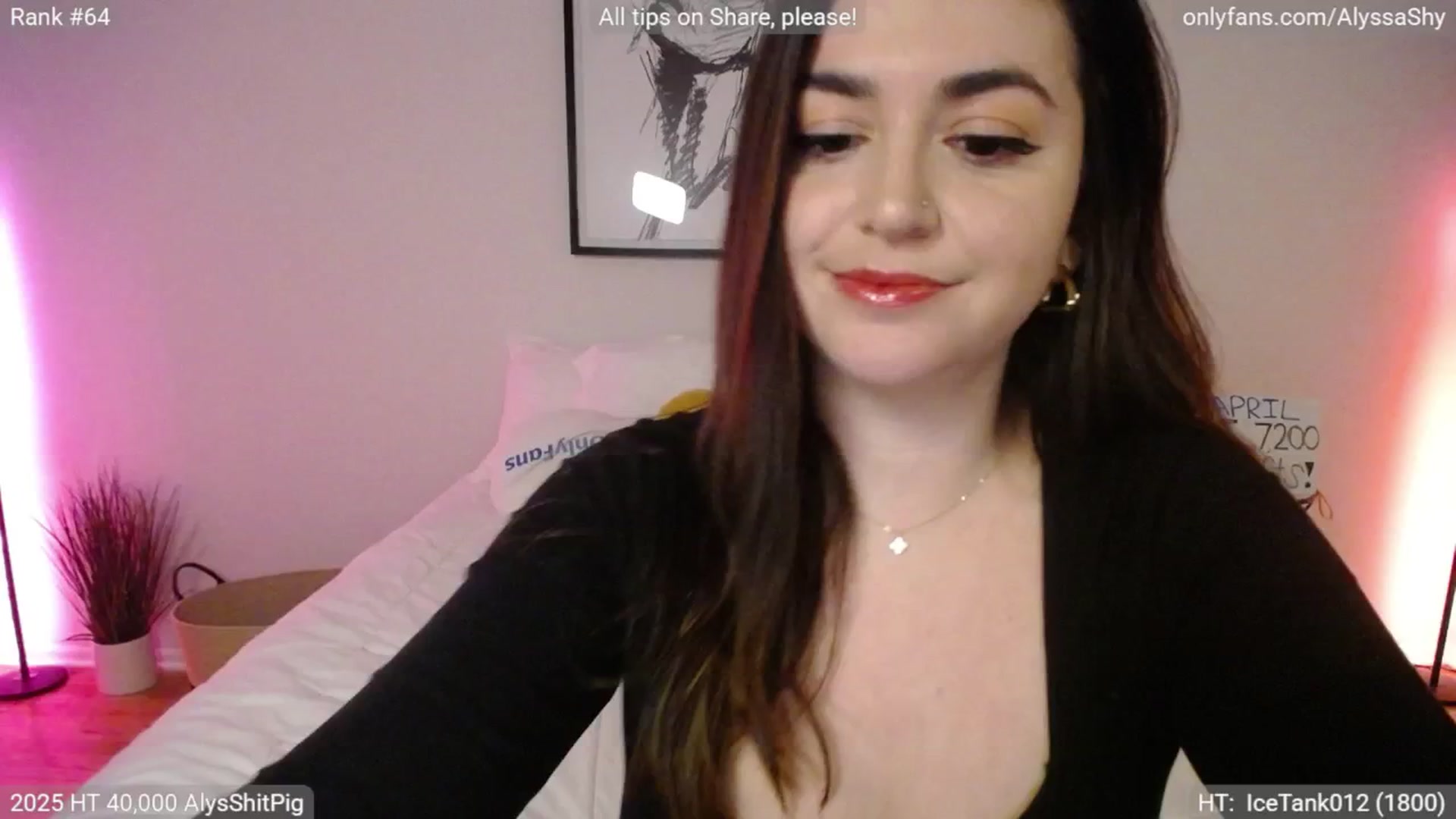 Gallery image thumbnail from AlyssaShy's myfreecams stream on, 04/09/2025, 01:27 image 2 of 20