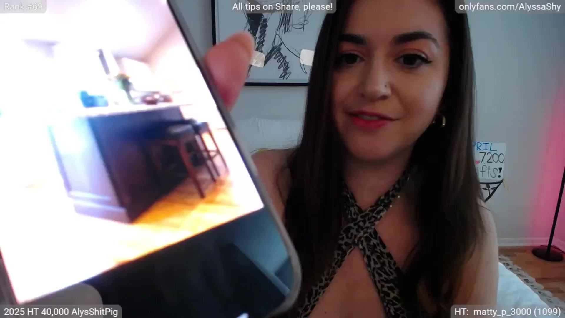 Gallery image thumbnail from AlyssaShy's myfreecams stream on, 04/09/2025, 21:59 image 18 of 20