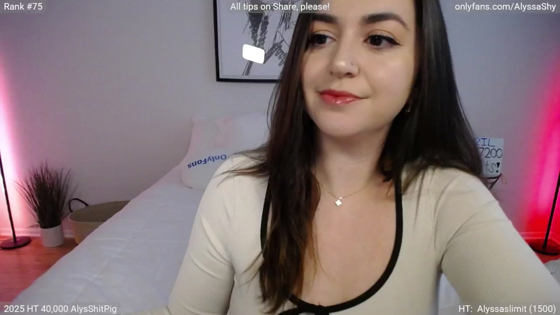 Gallery image thumbnail from AlyssaShy's myfreecams stream on, 04/11/2025, 19:39 image 16 of 20