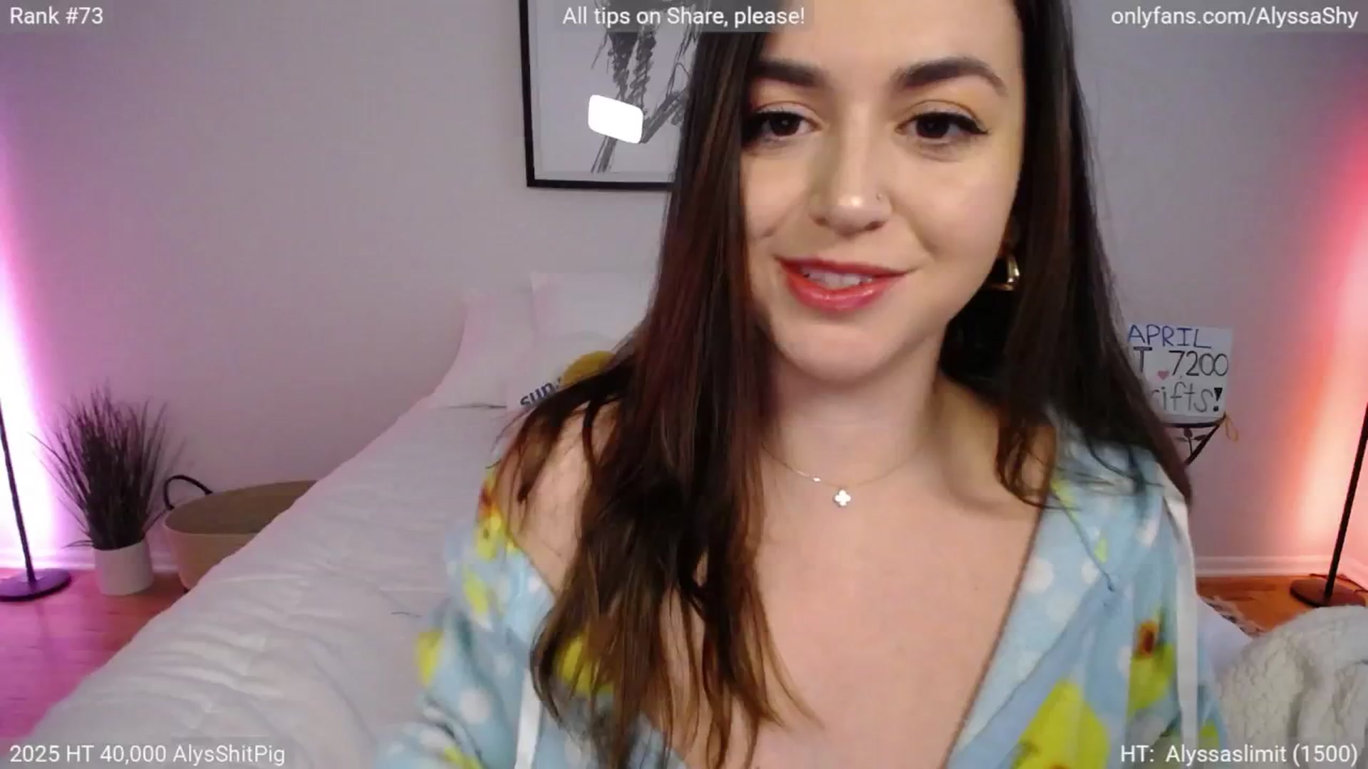 Gallery image thumbnail from AlyssaShy's myfreecams stream on, 04/11/2025, 22:05 image 6 of 20