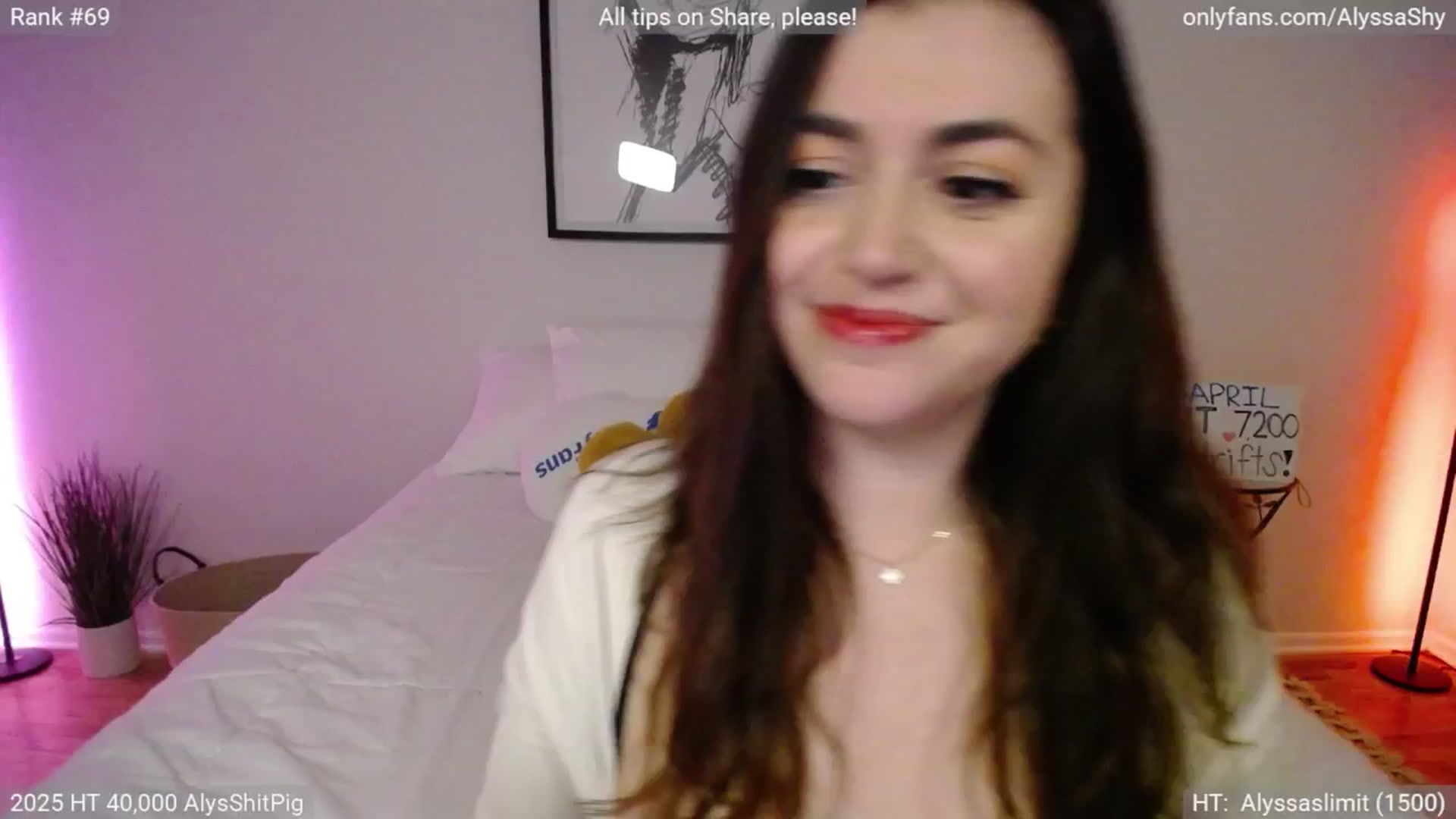 Gallery image thumbnail from AlyssaShy's myfreecams stream on, 04/12/2025, 04:13 image 12 of 20