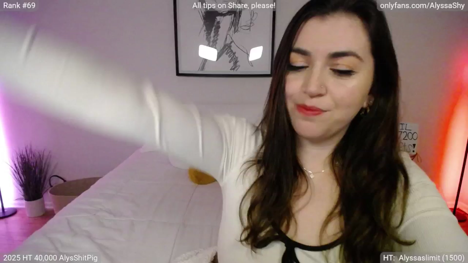 Gallery image thumbnail from AlyssaShy's myfreecams stream on, 04/12/2025, 04:13 image 14 of 20