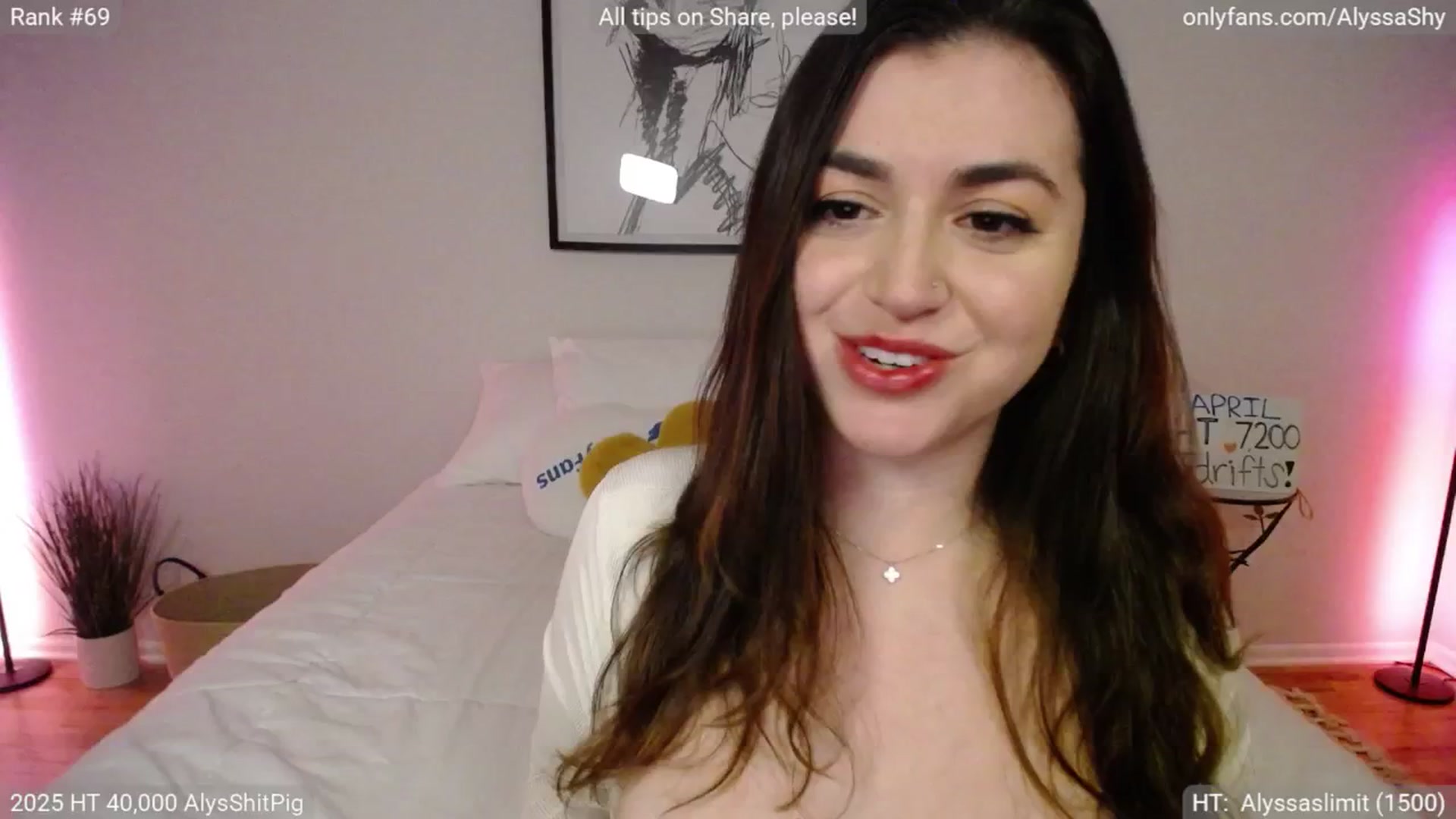 Gallery image thumbnail from AlyssaShy's myfreecams stream on, 04/12/2025, 04:13 image 11 of 20