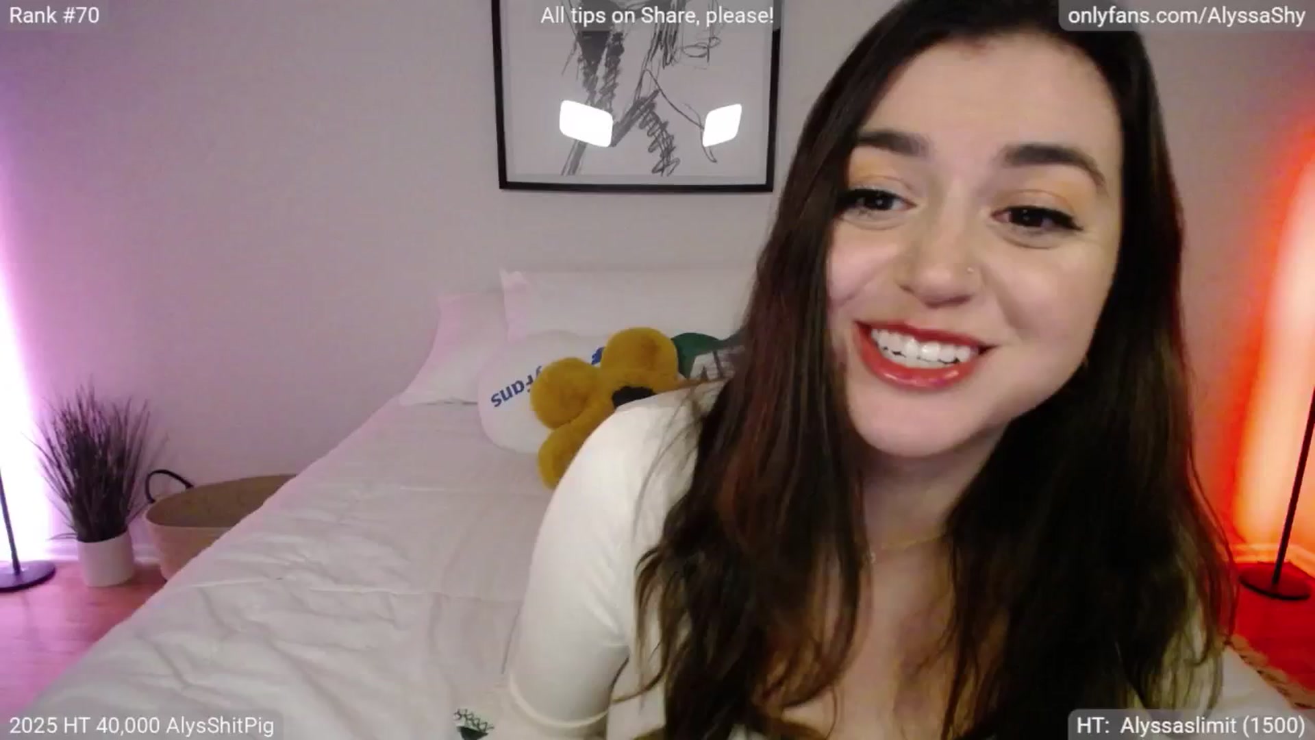 Gallery image thumbnail from AlyssaShy's myfreecams stream on, 04/12/2025, 04:13 image 5 of 20