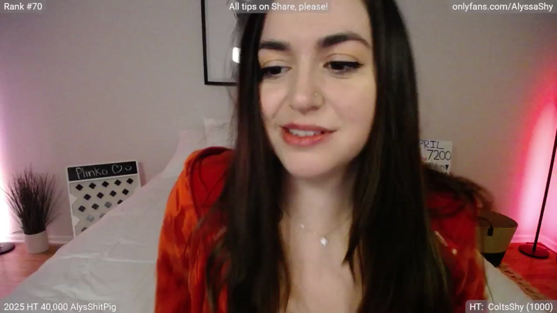 Gallery image thumbnail from AlyssaShy's myfreecams stream on, 04/13/2025, 03:05 image 3 of 20