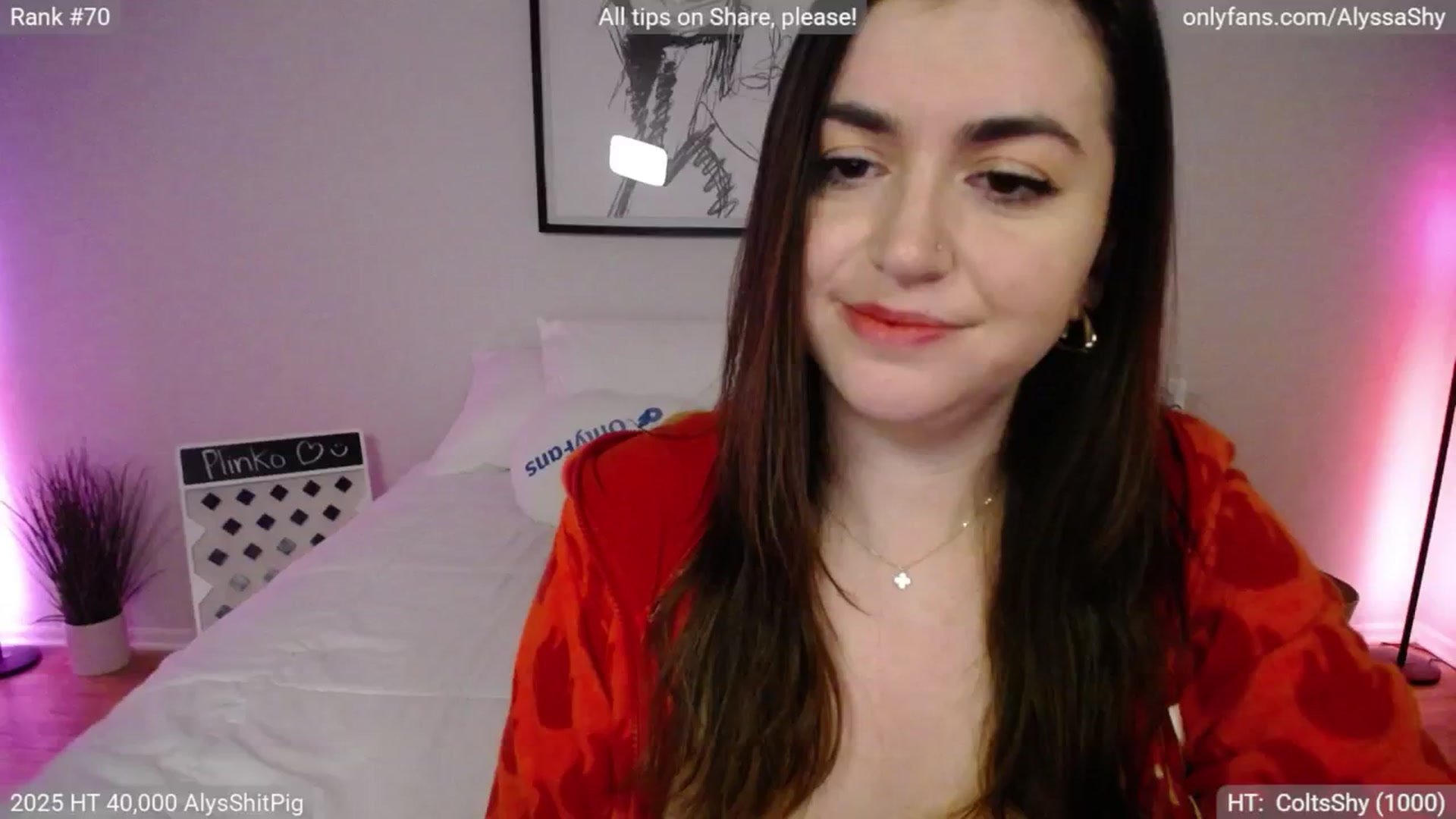Gallery image thumbnail from AlyssaShy's myfreecams stream on, 04/13/2025, 03:05 image 7 of 20