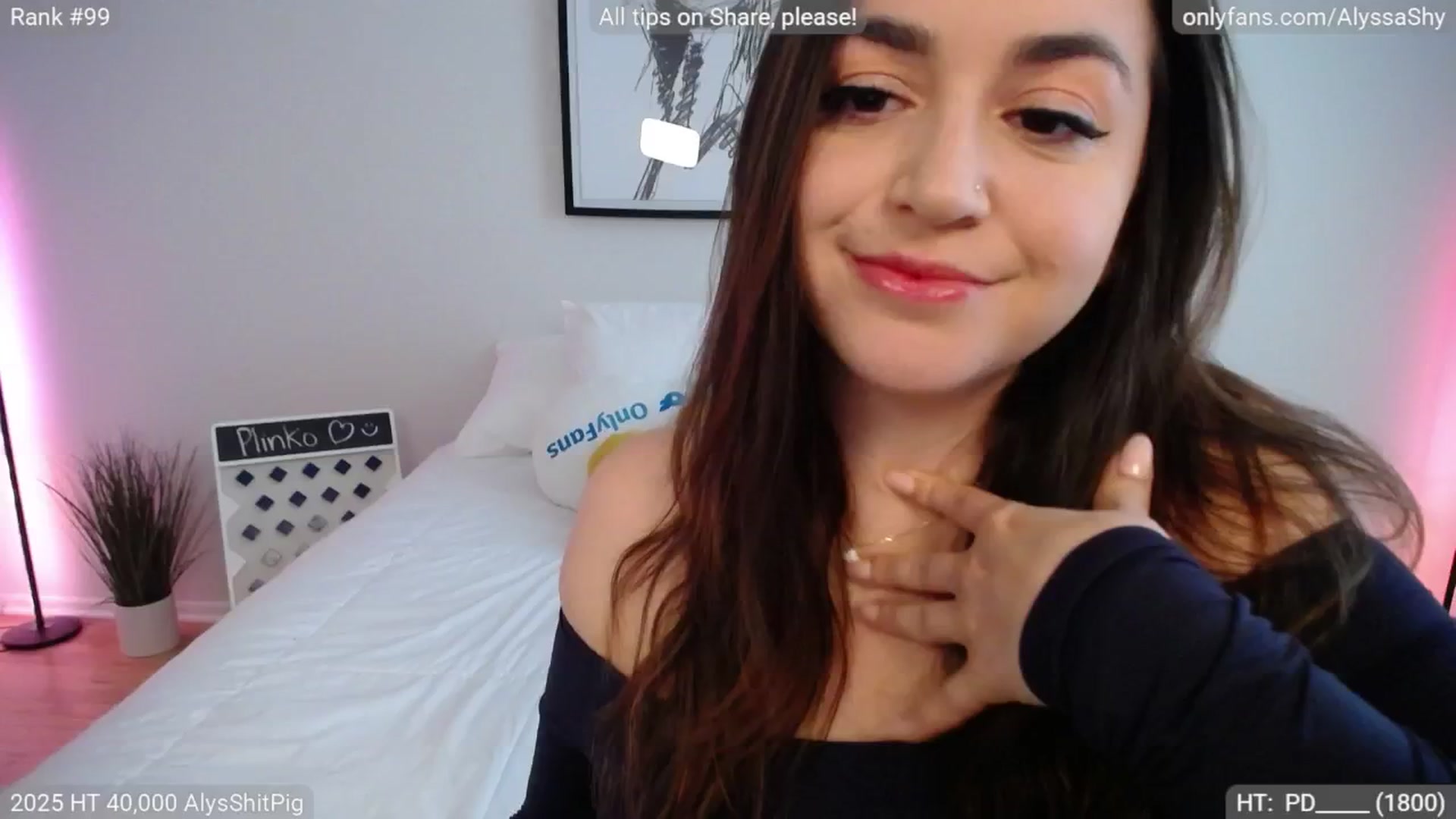Gallery image thumbnail from AlyssaShy's myfreecams stream on, 04/15/2025, 20:16 image 14 of 20