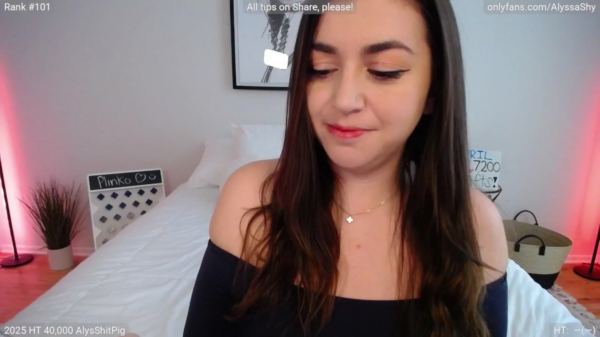 Gallery image thumbnail from AlyssaShy's myfreecams stream on, 04/15/2025, 20:16 image 5 of 20