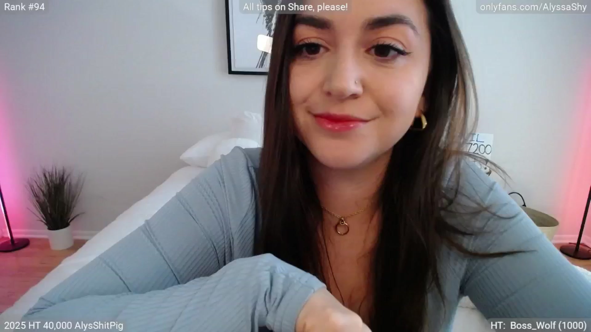 Gallery image thumbnail from AlyssaShy's myfreecams stream on, 04/17/2025, 21:39 image 7 of 20