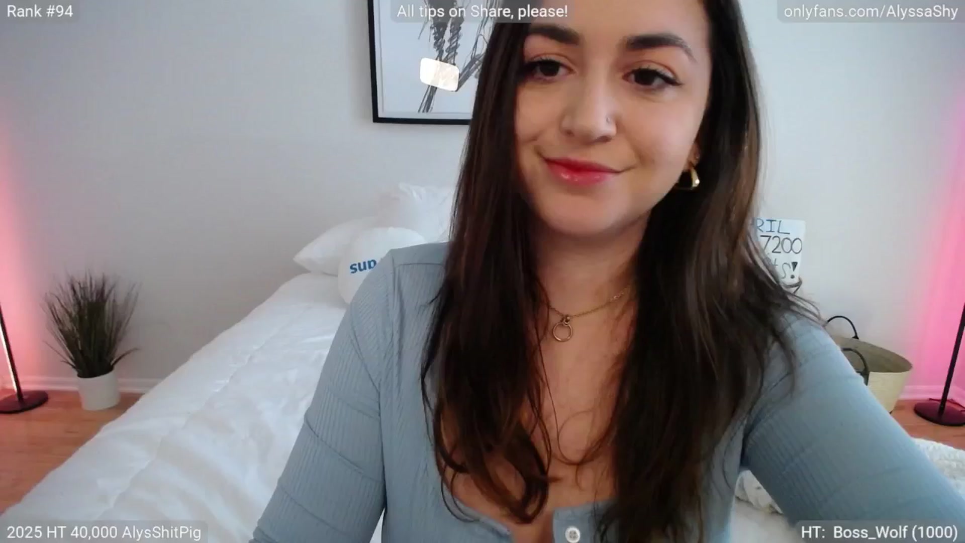 Gallery image thumbnail from AlyssaShy's myfreecams stream on, 04/17/2025, 21:39 image 13 of 20