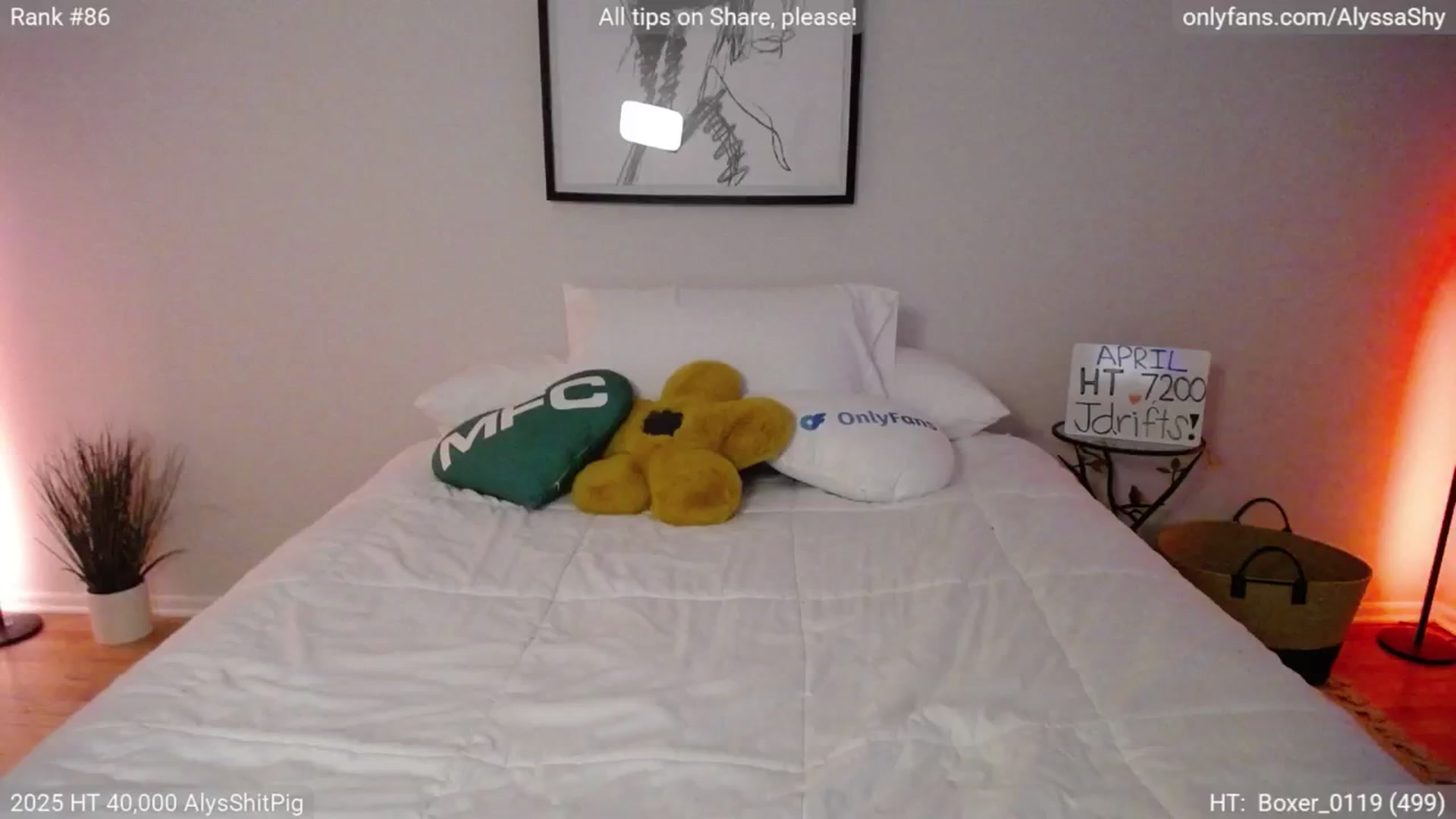 Gallery image thumbnail from AlyssaShy's myfreecams stream on, 04/20/2025, 24:49 image 2 of 20