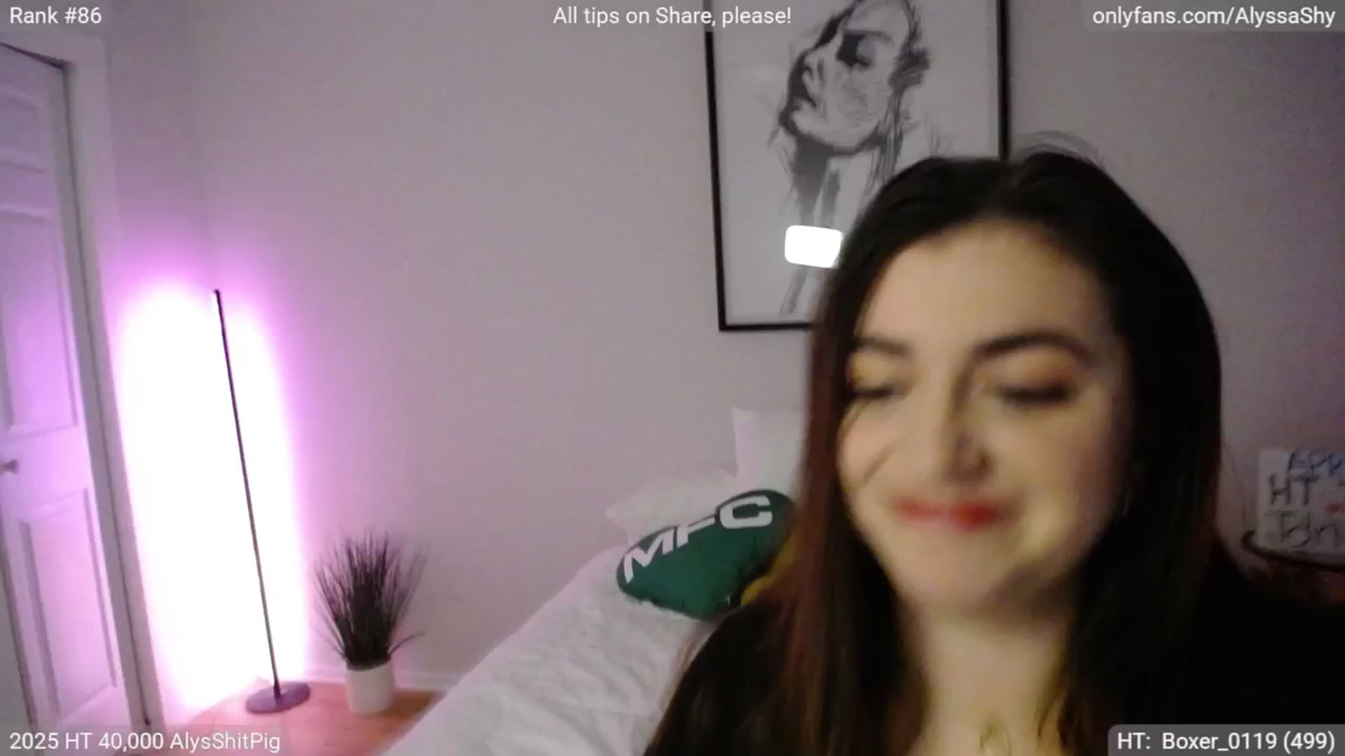 Gallery image thumbnail from AlyssaShy's myfreecams stream on, 04/20/2025, 24:49 image 4 of 20