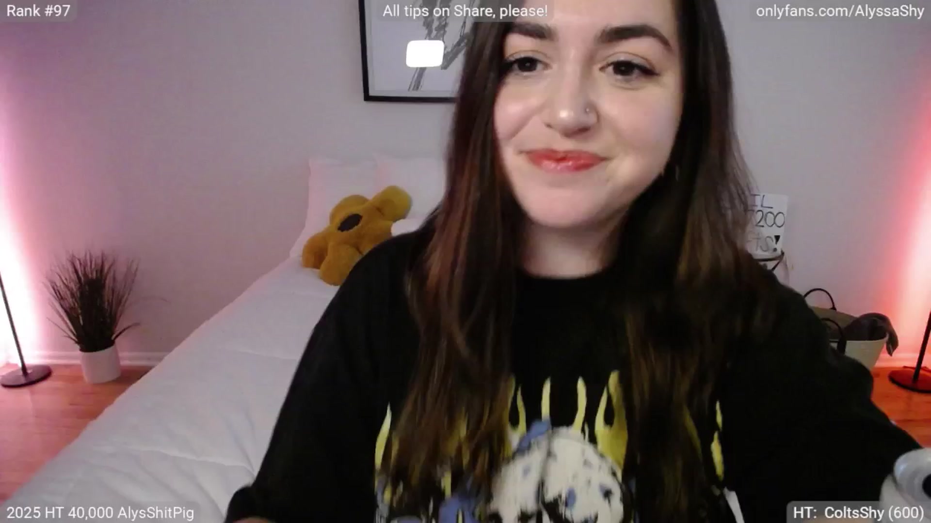 Gallery image thumbnail from AlyssaShy's myfreecams stream on, 04/27/2025, 24:42 image 14 of 20