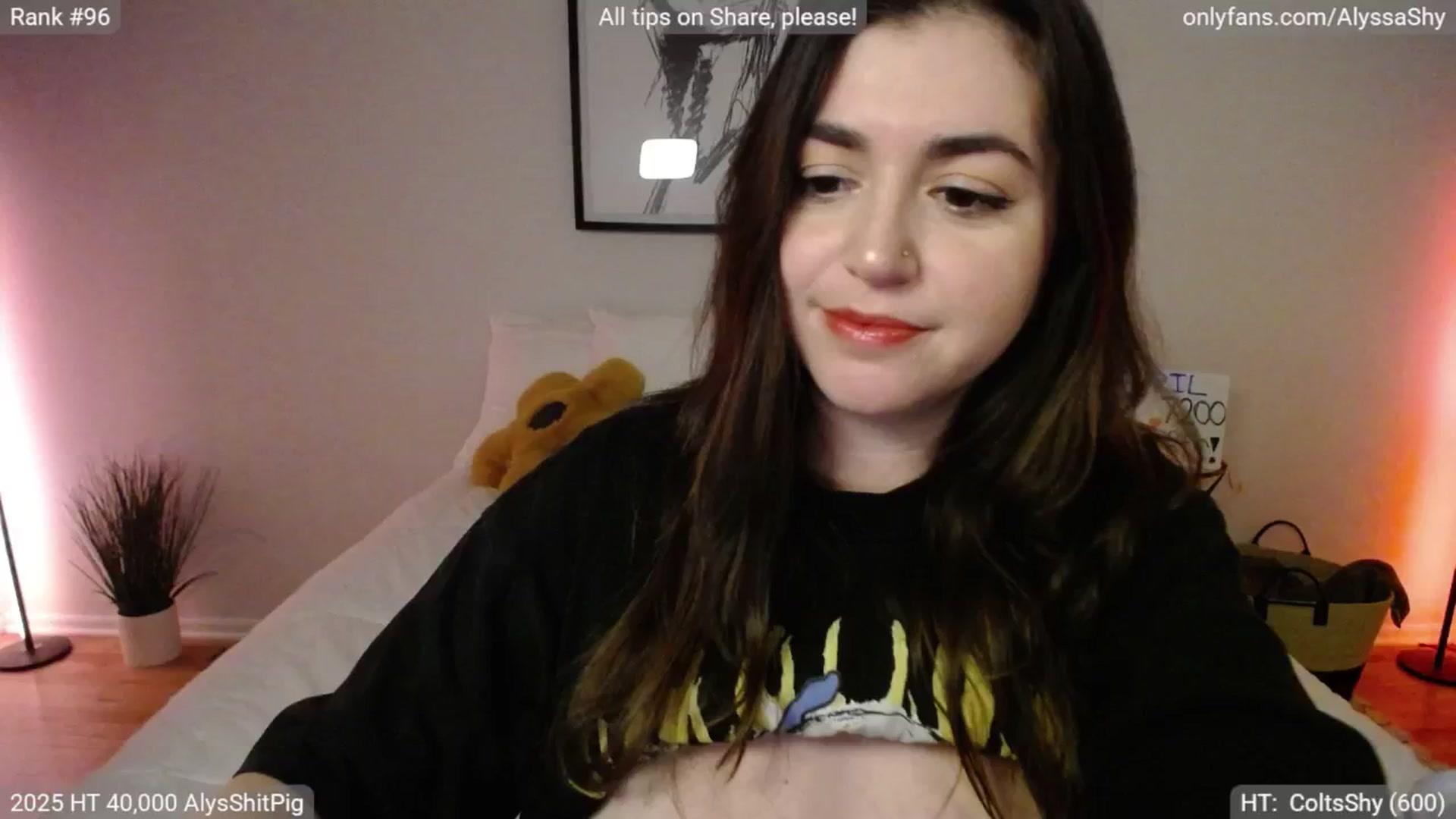 Gallery image thumbnail from AlyssaShy's myfreecams stream on, 04/27/2025, 24:42 image 19 of 20