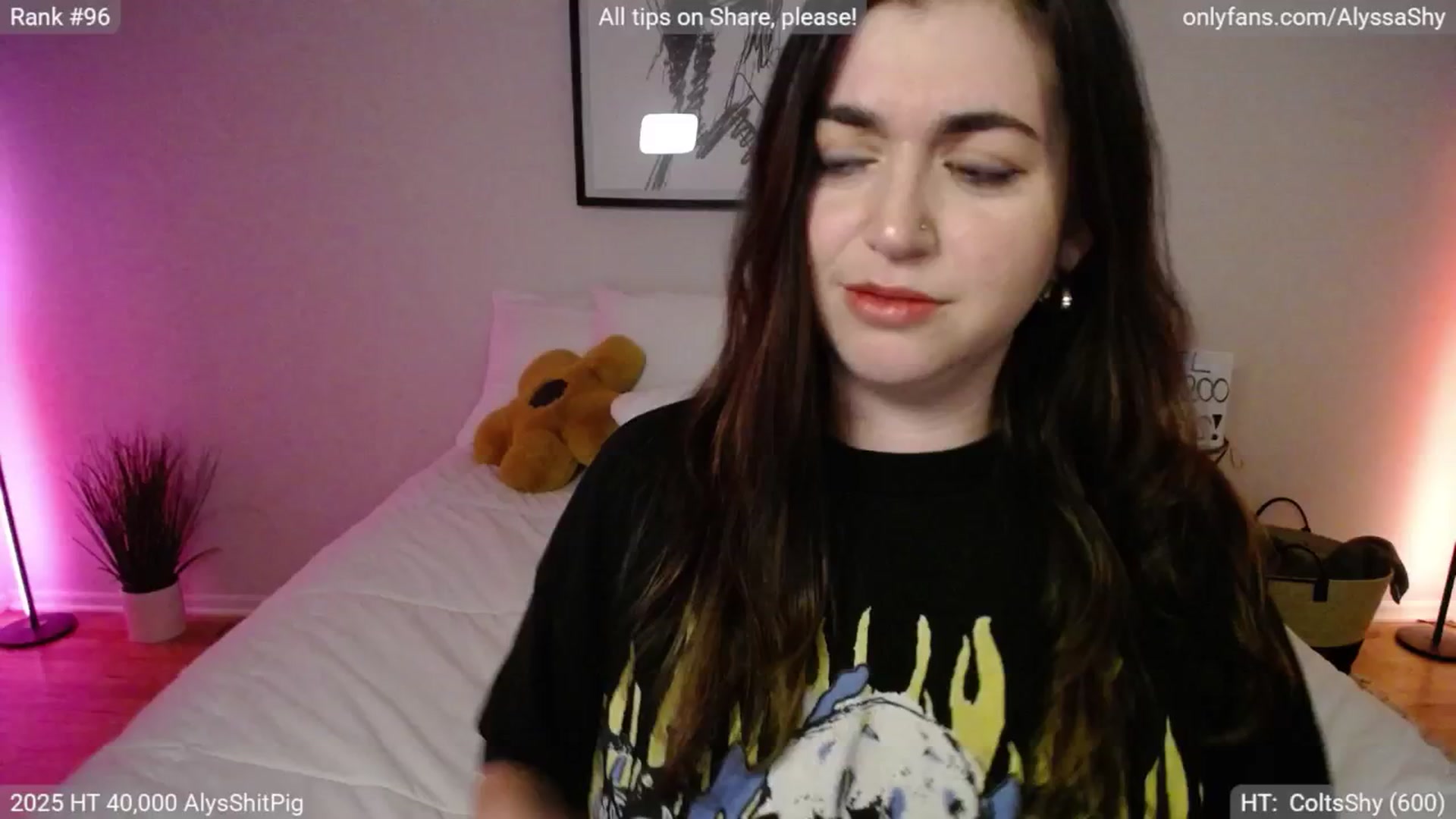 Gallery image thumbnail from AlyssaShy's myfreecams stream on, 04/27/2025, 24:42 image 20 of 20