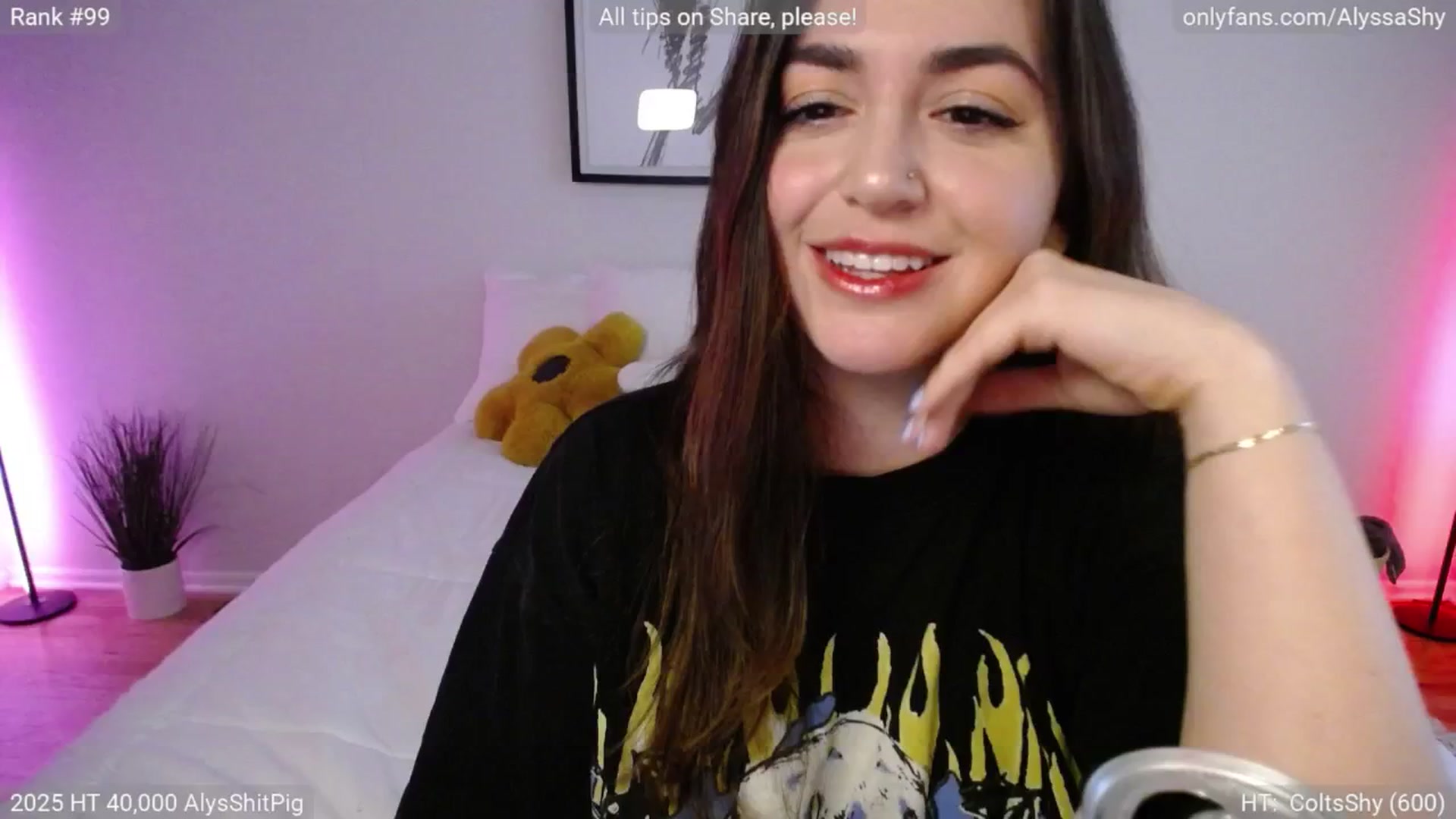 Gallery image thumbnail from AlyssaShy's myfreecams stream on, 04/27/2025, 24:42 image 8 of 20