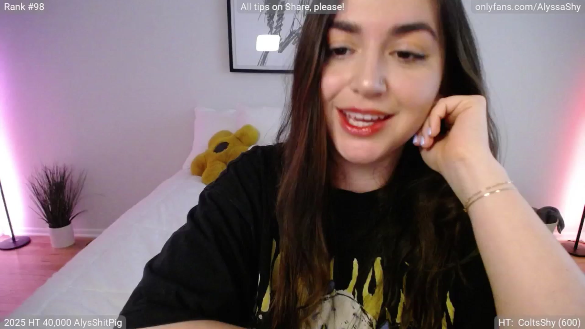 Gallery image thumbnail from AlyssaShy's myfreecams stream on, 04/27/2025, 24:42 image 11 of 20
