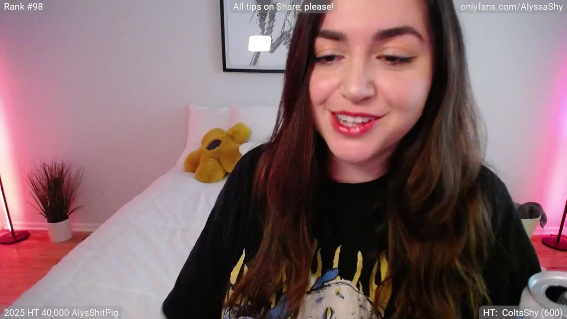 Gallery image thumbnail from AlyssaShy's myfreecams stream on, 04/27/2025, 24:42 image 12 of 20