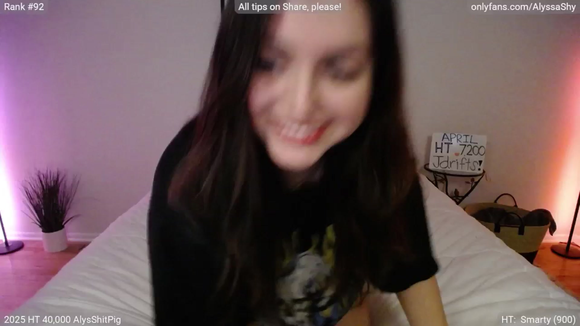 Gallery image thumbnail from AlyssaShy's myfreecams stream on, 04/27/2025, 05:08 image 7 of 20