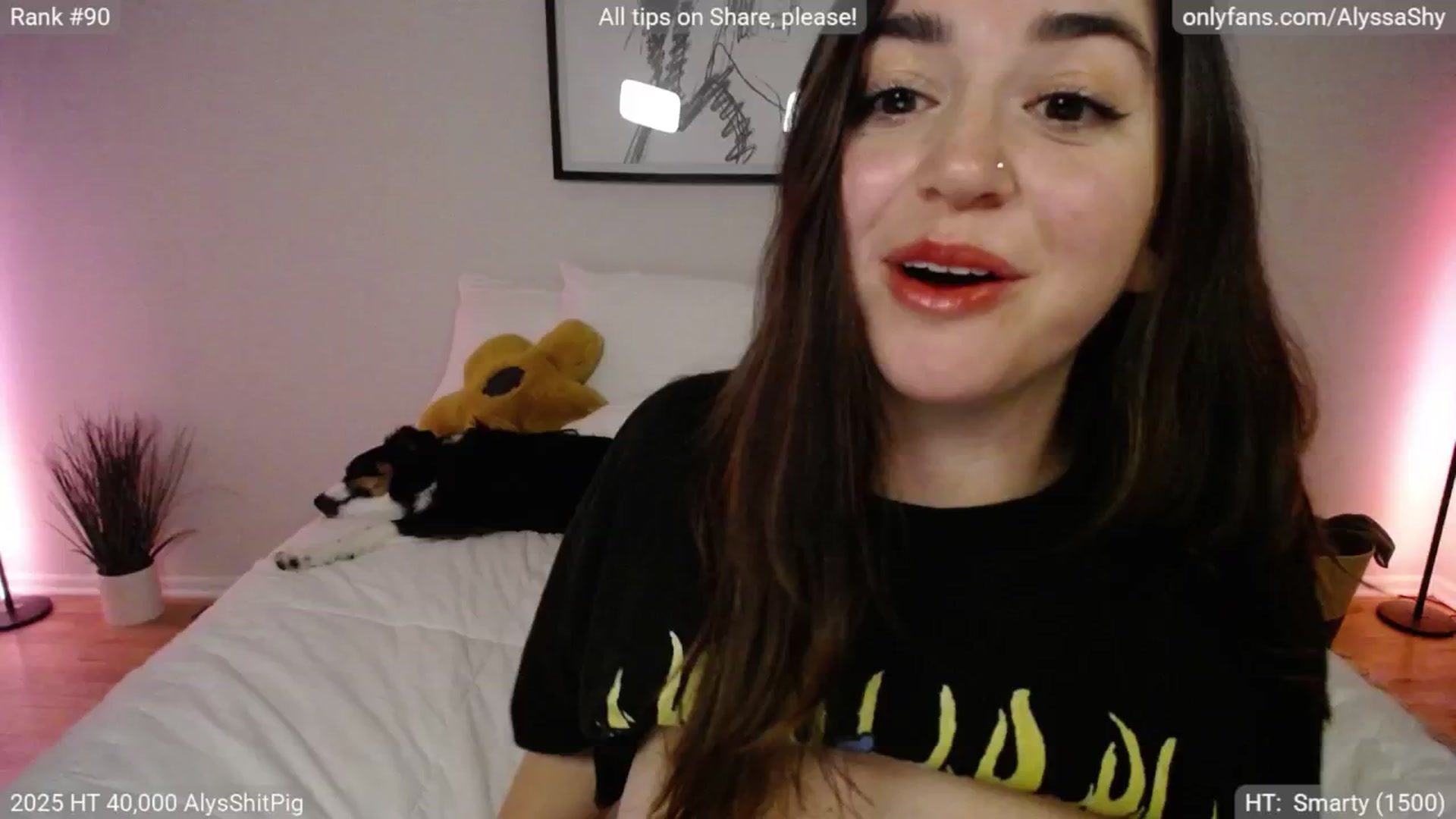 Gallery image thumbnail from AlyssaShy's myfreecams stream on, 04/27/2025, 05:08 image 20 of 20