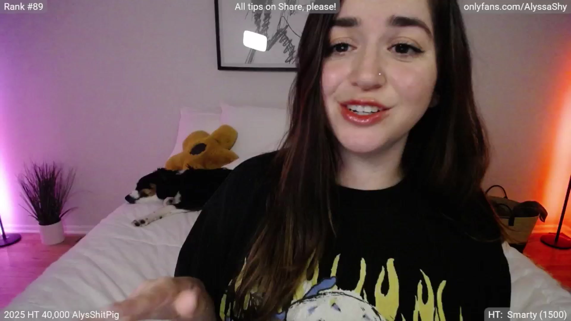 Gallery image thumbnail from AlyssaShy's myfreecams stream on, 04/27/2025, 05:08 image 19 of 20