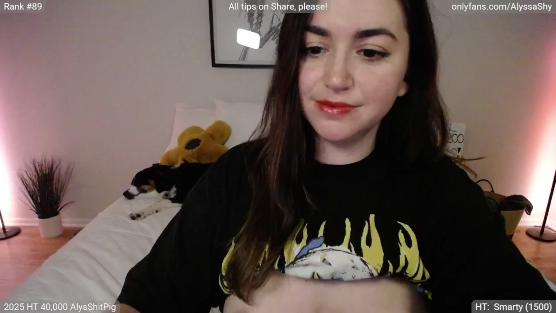 Gallery image thumbnail from AlyssaShy's myfreecams stream on, 04/27/2025, 05:08 image 18 of 20