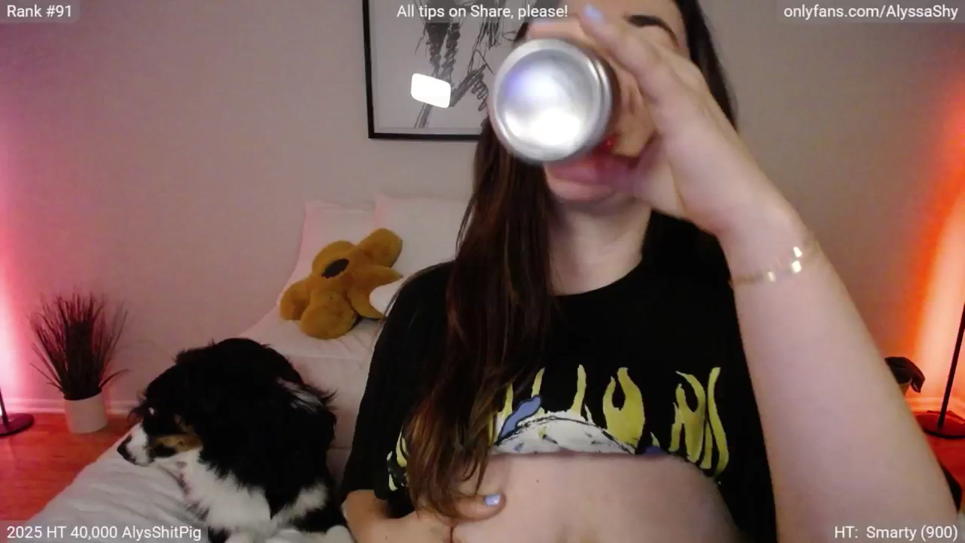 Gallery image thumbnail from AlyssaShy's myfreecams stream on, 04/27/2025, 05:08 image 15 of 20