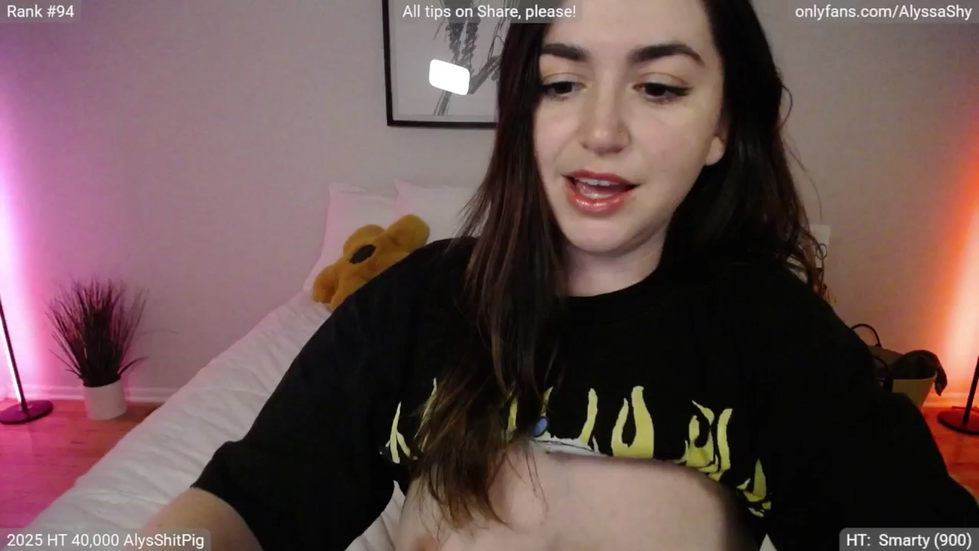 Gallery image thumbnail from AlyssaShy's myfreecams stream on, 04/27/2025, 05:08 image 2 of 20