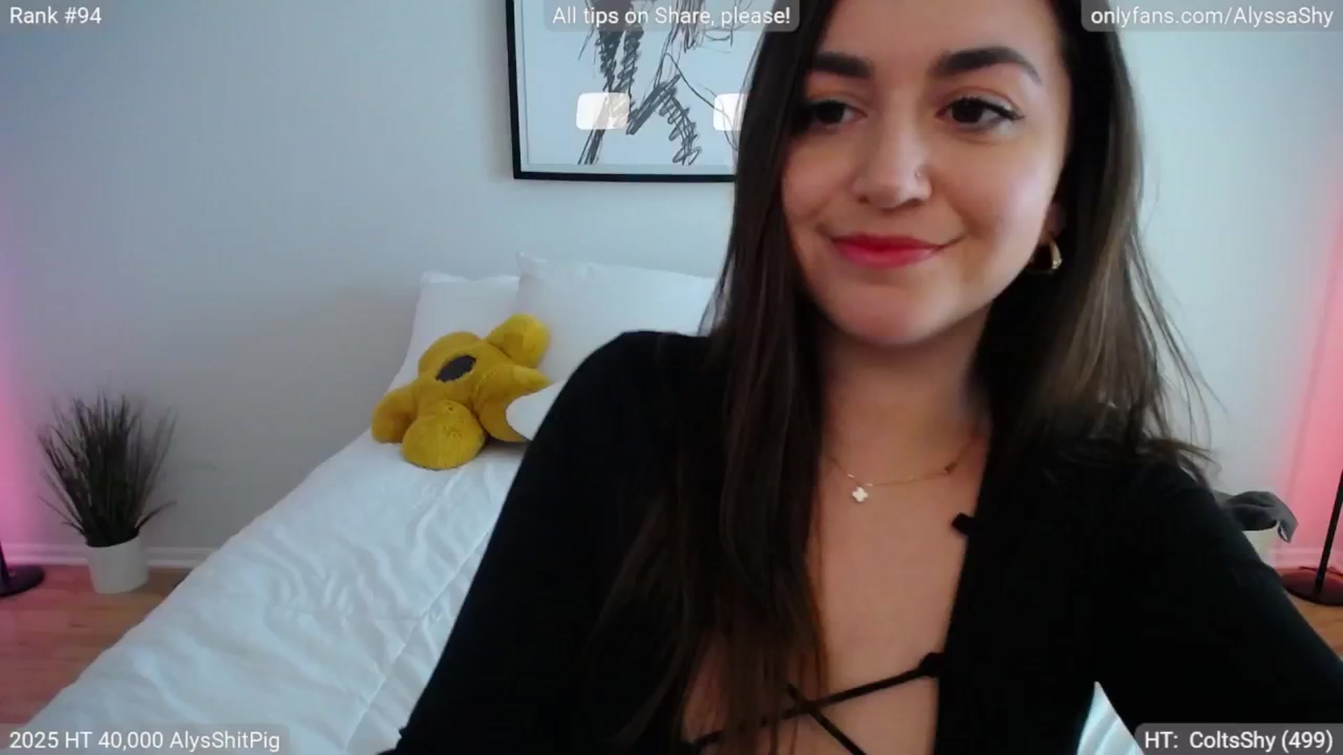 Gallery image thumbnail from AlyssaShy's myfreecams stream on, 04/27/2025, 20:11 image 2 of 20