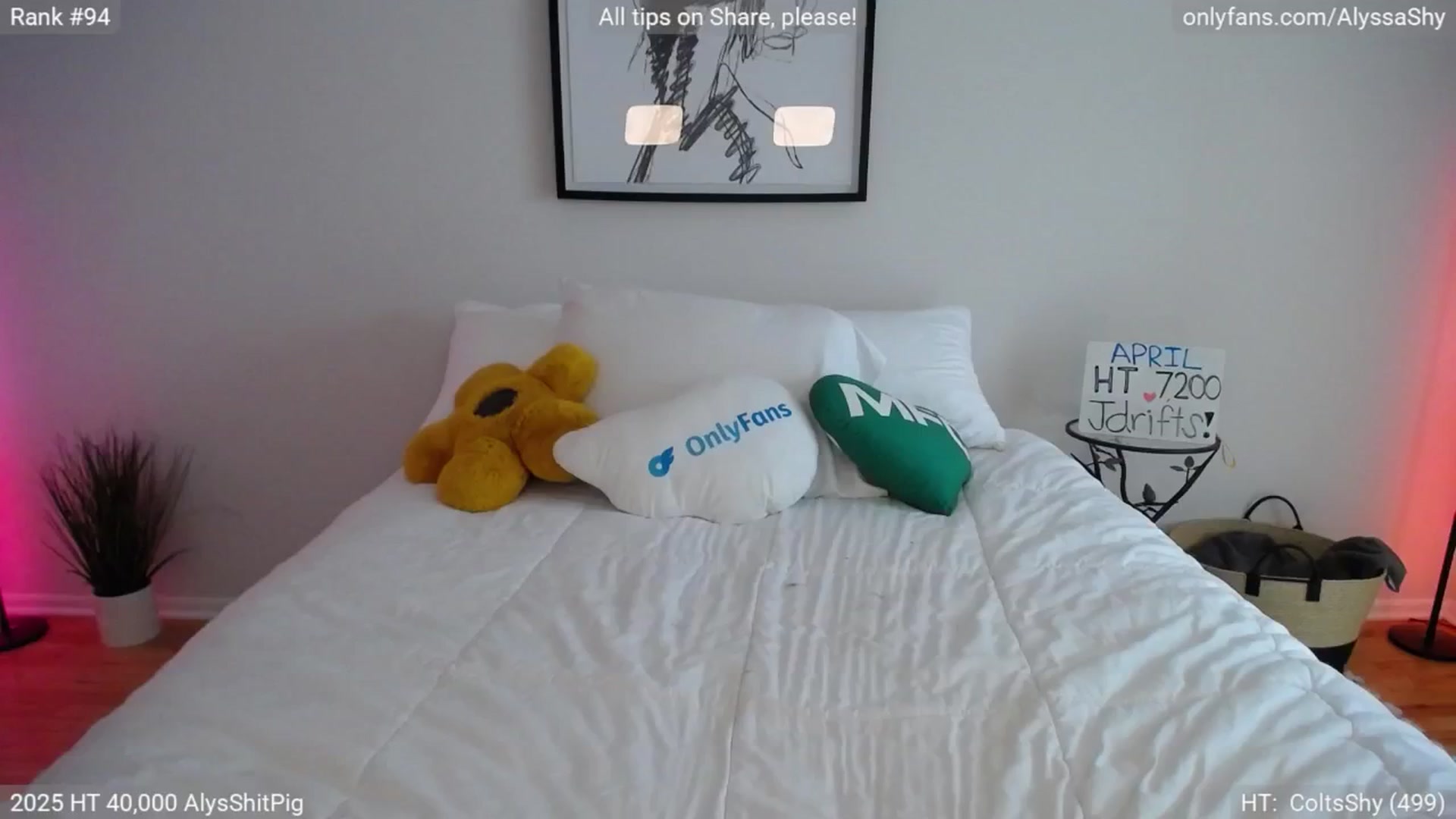 Gallery image thumbnail from AlyssaShy's myfreecams stream on, 04/27/2025, 20:11 image 1 of 20