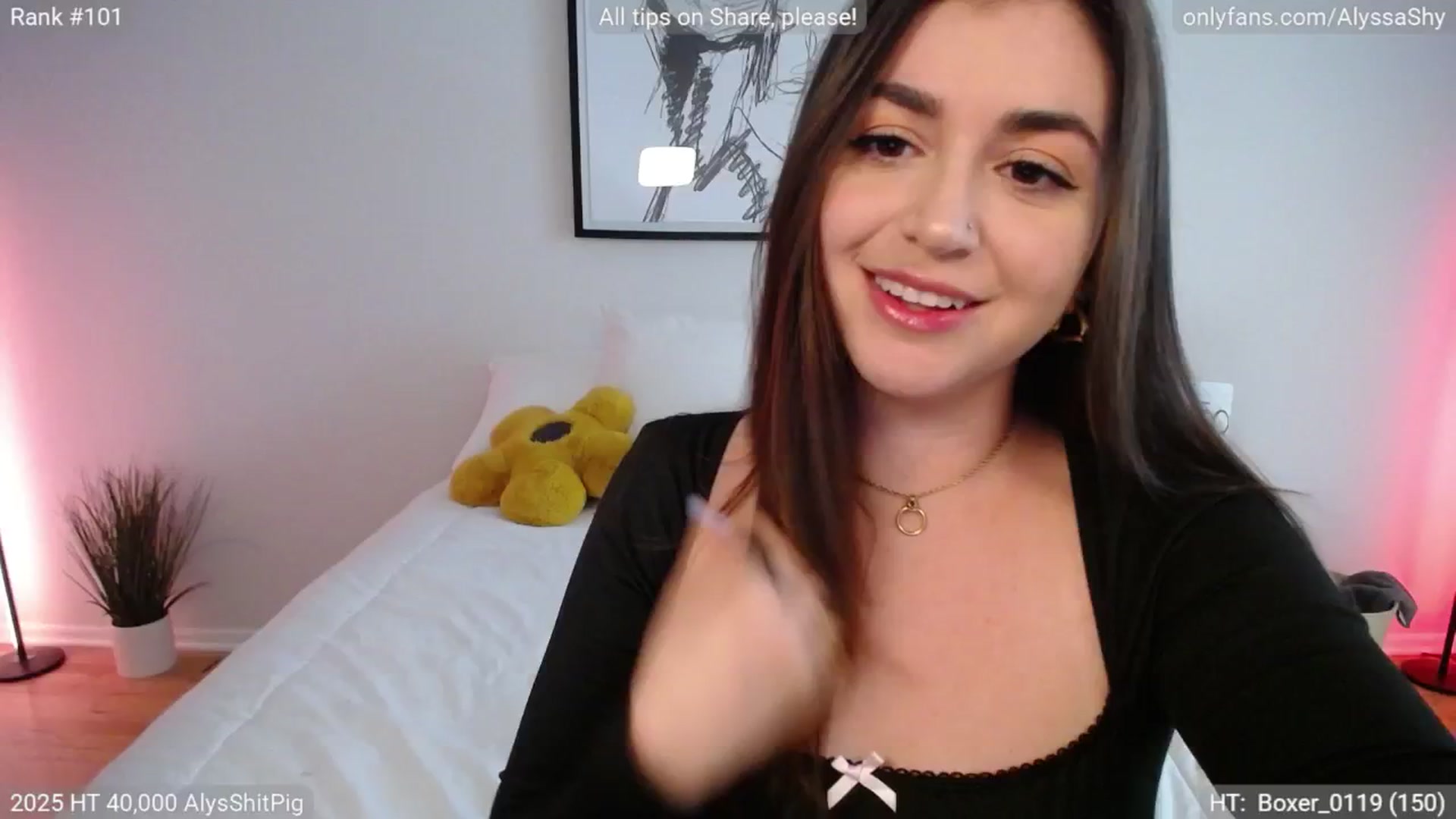 Gallery image thumbnail from AlyssaShy's myfreecams stream on, 04/29/2025, 22:06 image 5 of 20