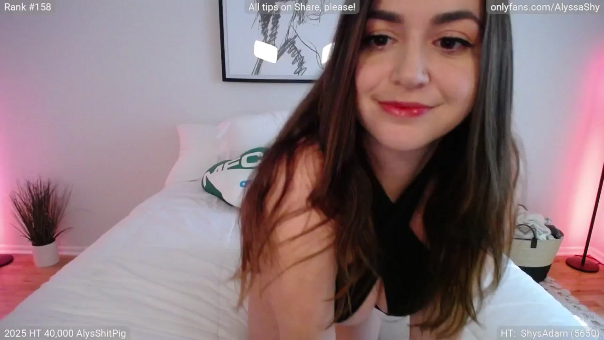 Gallery image thumbnail from AlyssaShy's myfreecams stream on, 05/01/2025, 22:33 image 7 of 20