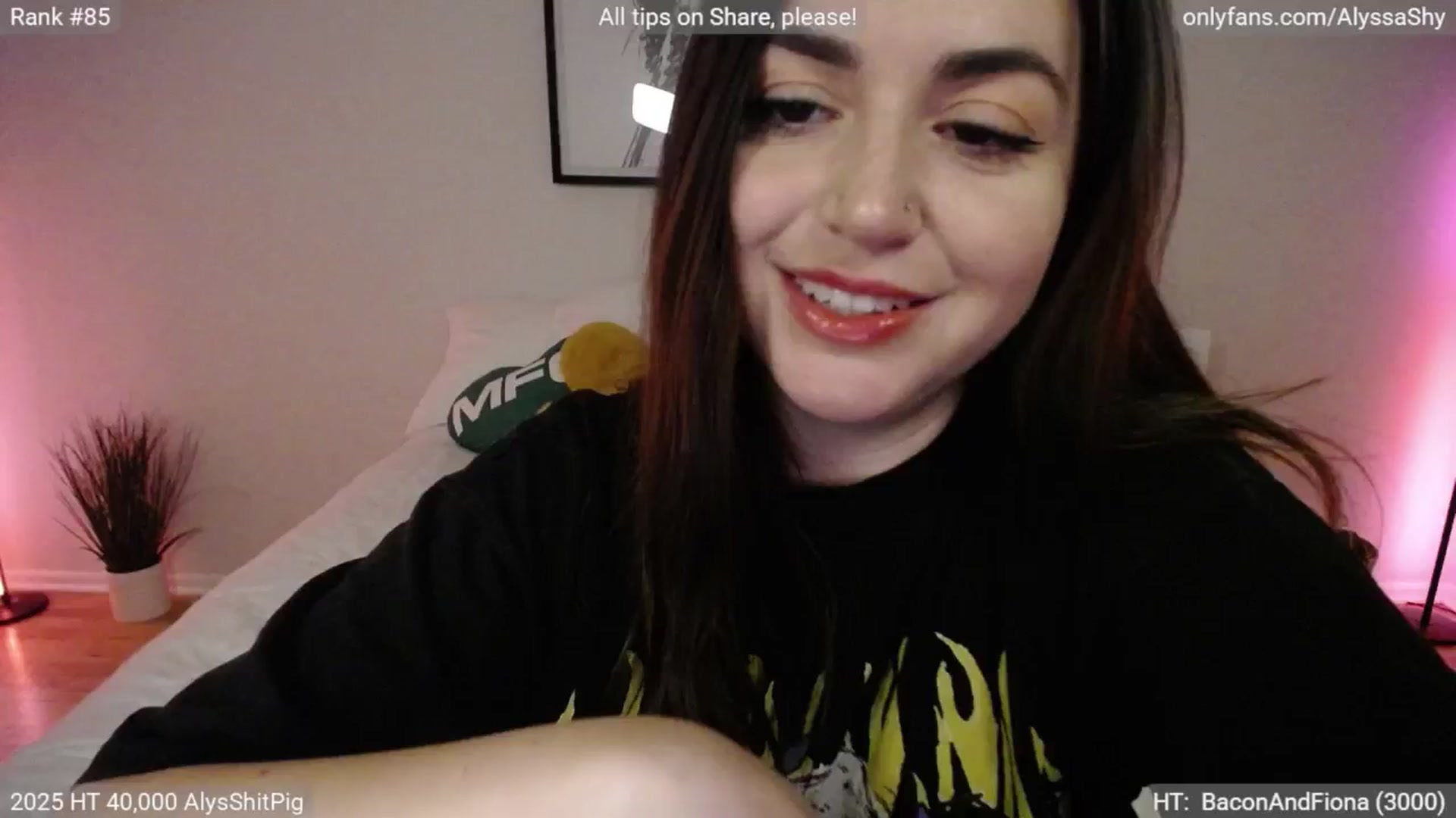 Gallery image thumbnail from AlyssaShy's myfreecams stream on, 05/03/2025, 02:56 image 16 of 20