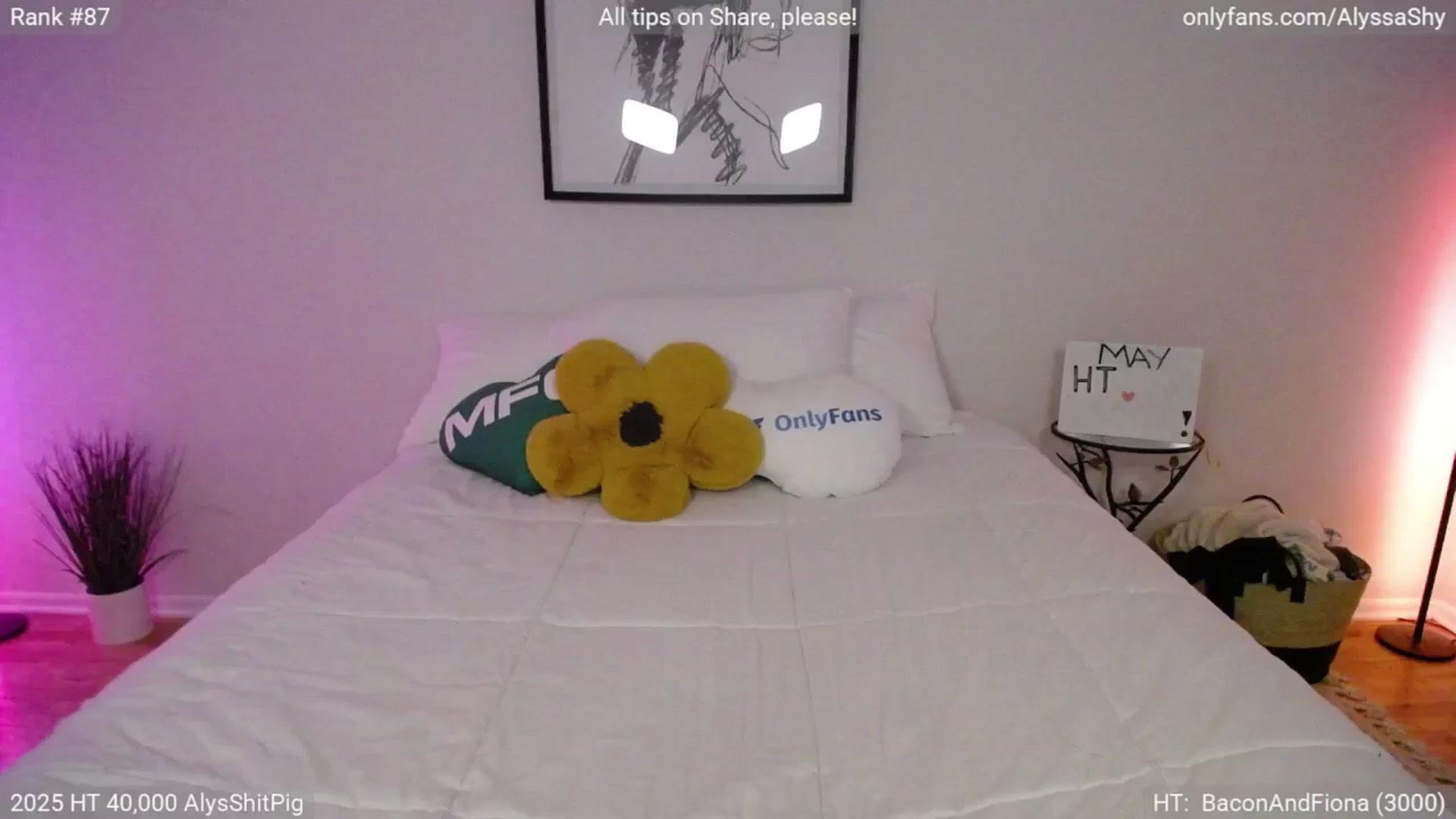 Gallery image thumbnail from AlyssaShy's myfreecams stream on, 05/03/2025, 02:56 image 9 of 20