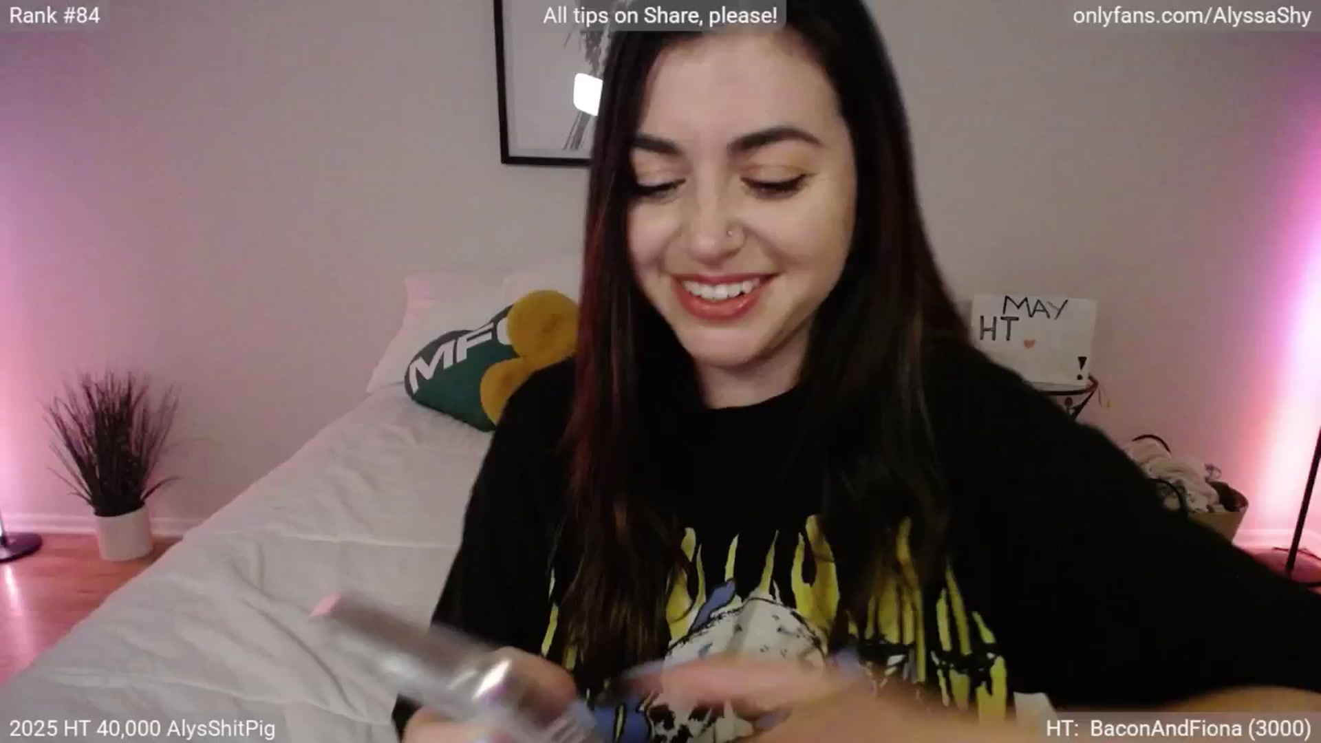 Gallery image thumbnail from AlyssaShy's myfreecams stream on, 05/03/2025, 02:56 image 20 of 20